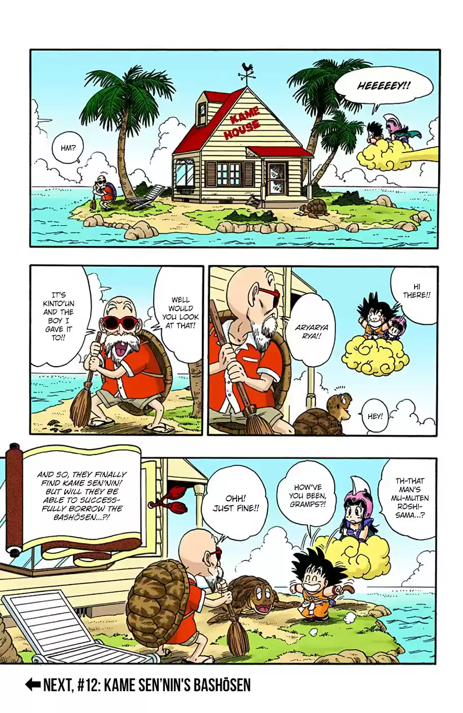 Dragon Ball Full Color Edition Vol. 1 Ch. 12 Calling Upon Kame Sen'nin