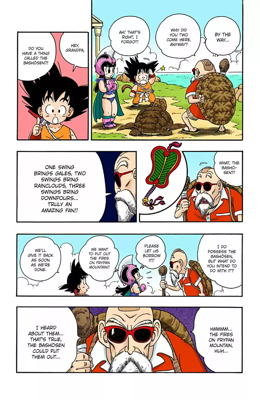 Dragon Ball Full Color Edition Vol. 1 Ch. 13 Kame Sen'nin's Bashо̄sen