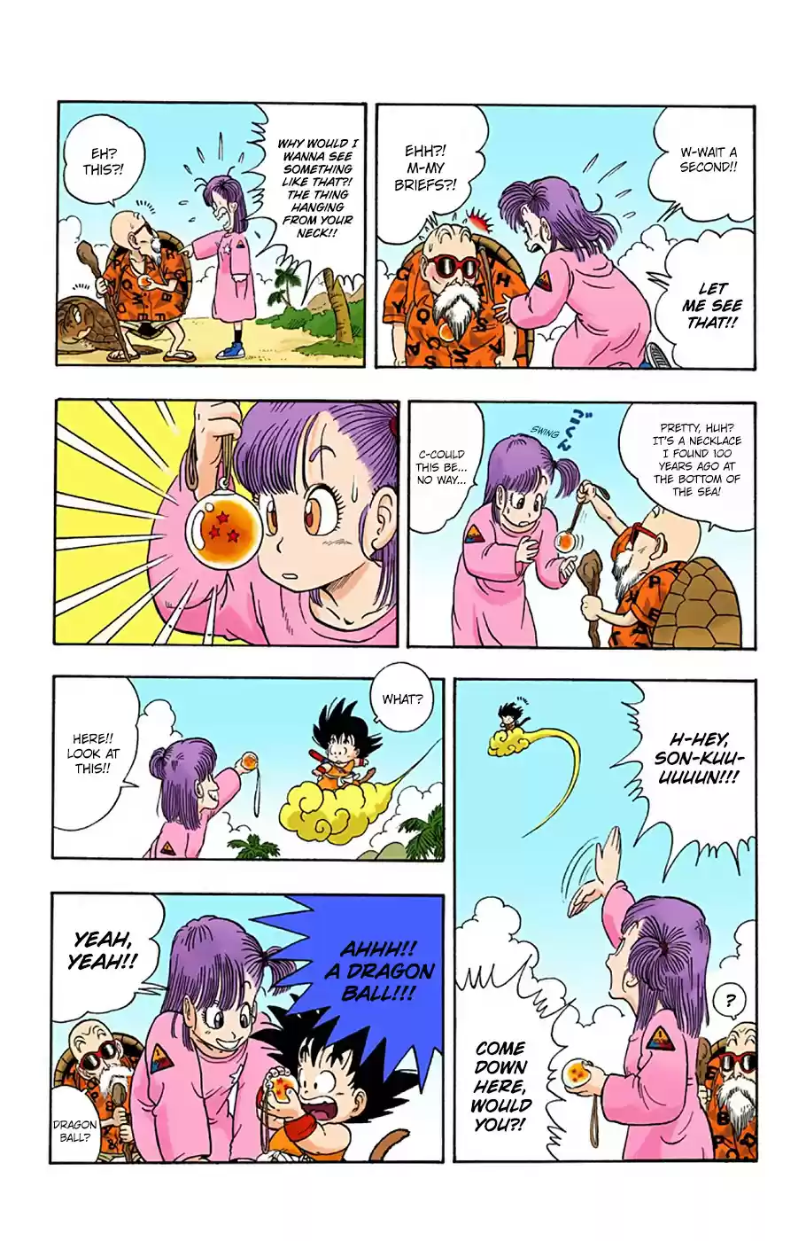 Dragon Ball Full Color Edition Vol. 1 Ch. 4 Kame Sen'nin's Kinto'un