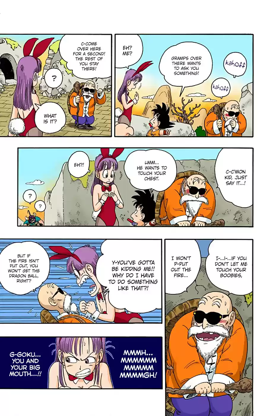 Dragon Ball Full Color Edition Vol. 2 Ch. 14 Kame Sen'nin's Kamehameha!!