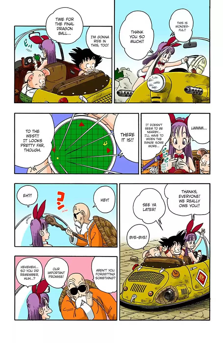 Dragon Ball Full Color Edition Vol. 2 Ch. 15 The Qi Xing Qiu, Found