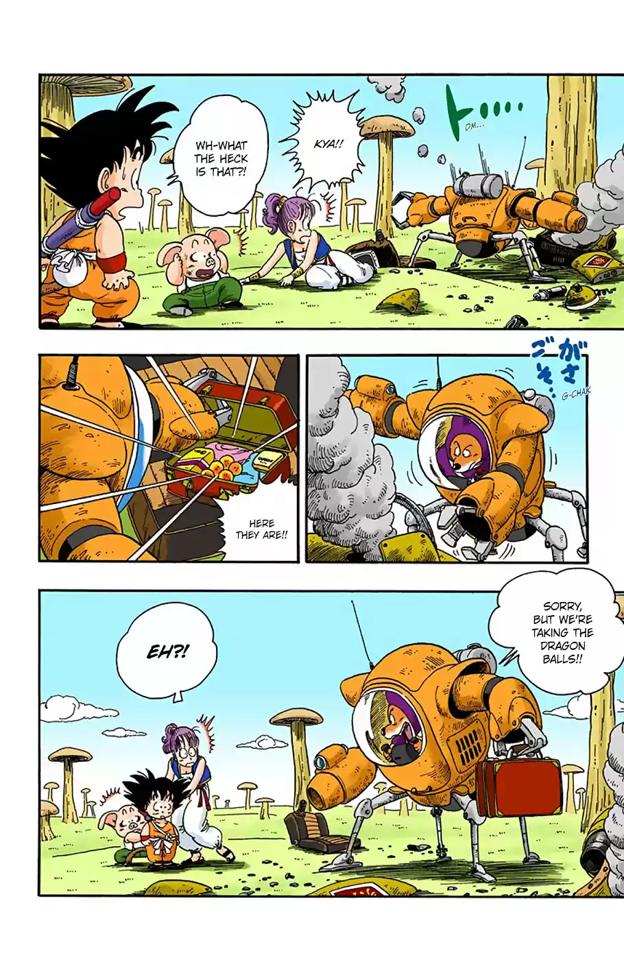 Dragon Ball Full Color Edition Vol. 2 Ch. 18 The Dragon Balls Are Stolen!!
