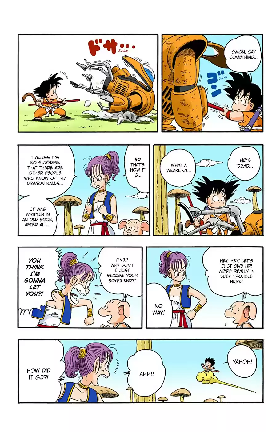 Dragon Ball Full Color Edition Vol. 2 Ch. 18 The Dragon Balls Are Stolen!!