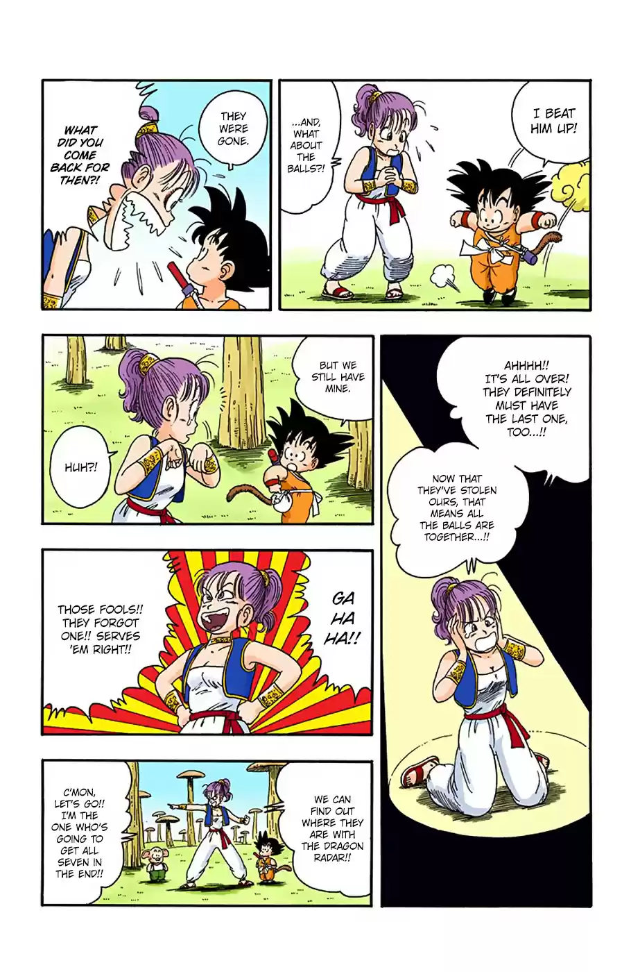 Dragon Ball Full Color Edition Vol. 2 Ch. 18 The Dragon Balls Are Stolen!!