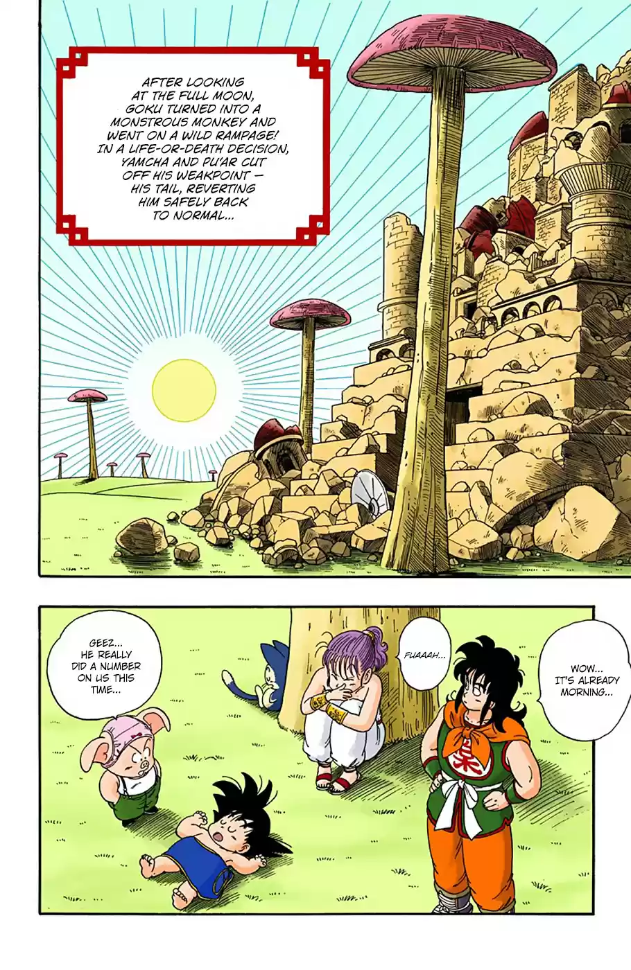 Dragon Ball Full Color Edition Vol. 2 Ch. 23 The Dragon Team Splits Up