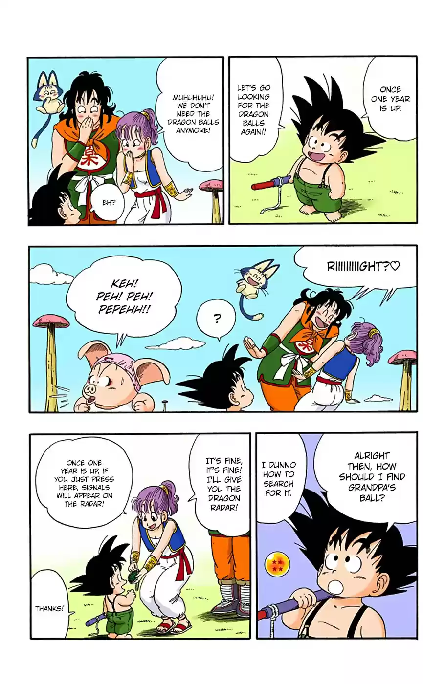 Dragon Ball Full Color Edition Vol. 2 Ch. 23 The Dragon Team Splits Up