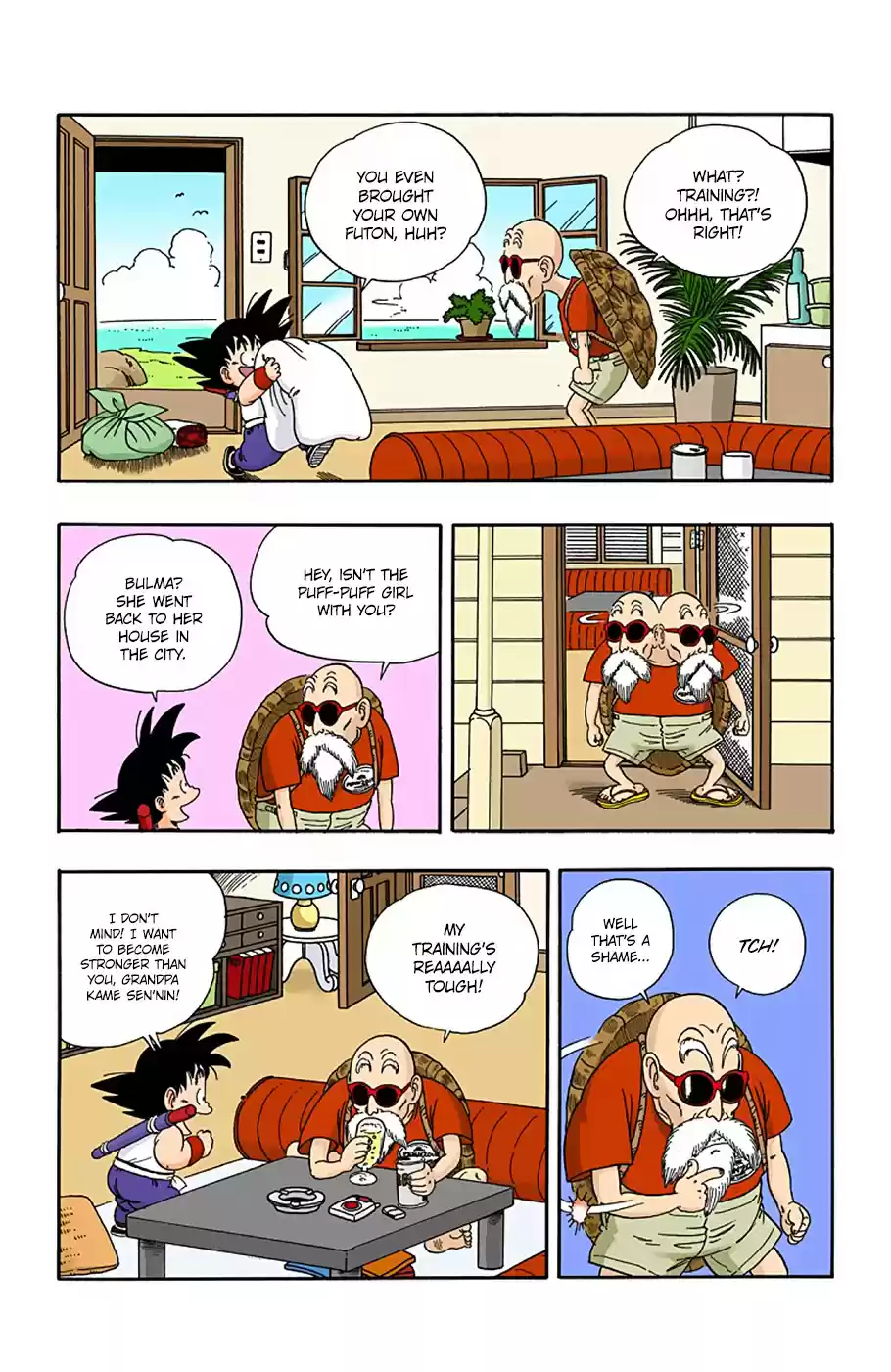 Dragon Ball Full Color Edition Vol. 2 Ch. 24 Kame Sen'nin's Training Fee