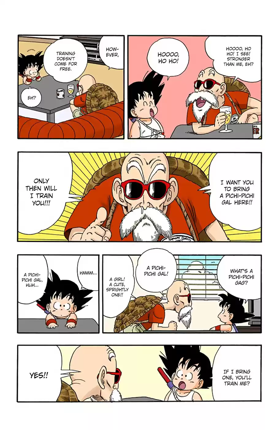 Dragon Ball Full Color Edition Vol. 2 Ch. 24 Kame Sen'nin's Training Fee