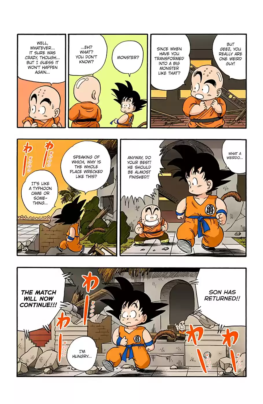 Dragon Ball Full Color Edition Vol. 4 Ch. 52 Back to the Climax!!