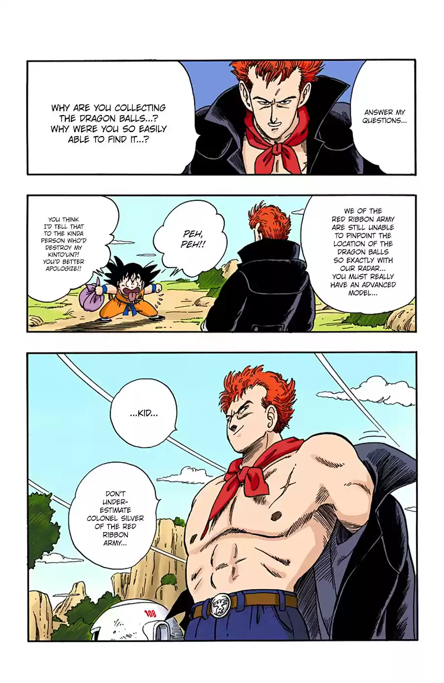 Dragon Ball Full Color Edition Vol. 5 Ch. 55 Red Ribbon