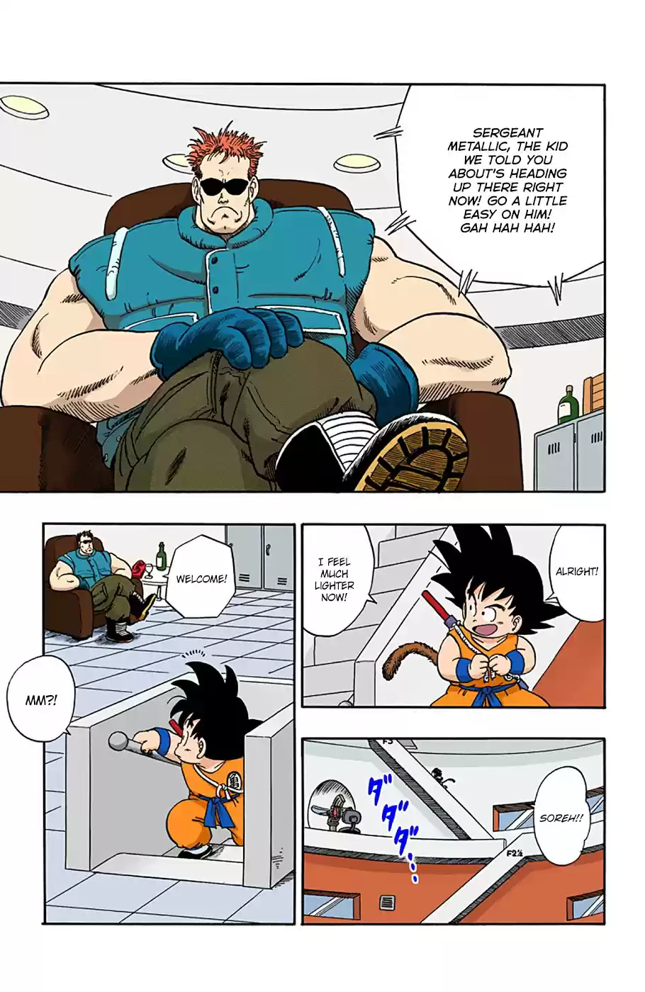 Dragon Ball Full Color Edition Vol. 5 Ch. 58 The Horror of Muscle Tower