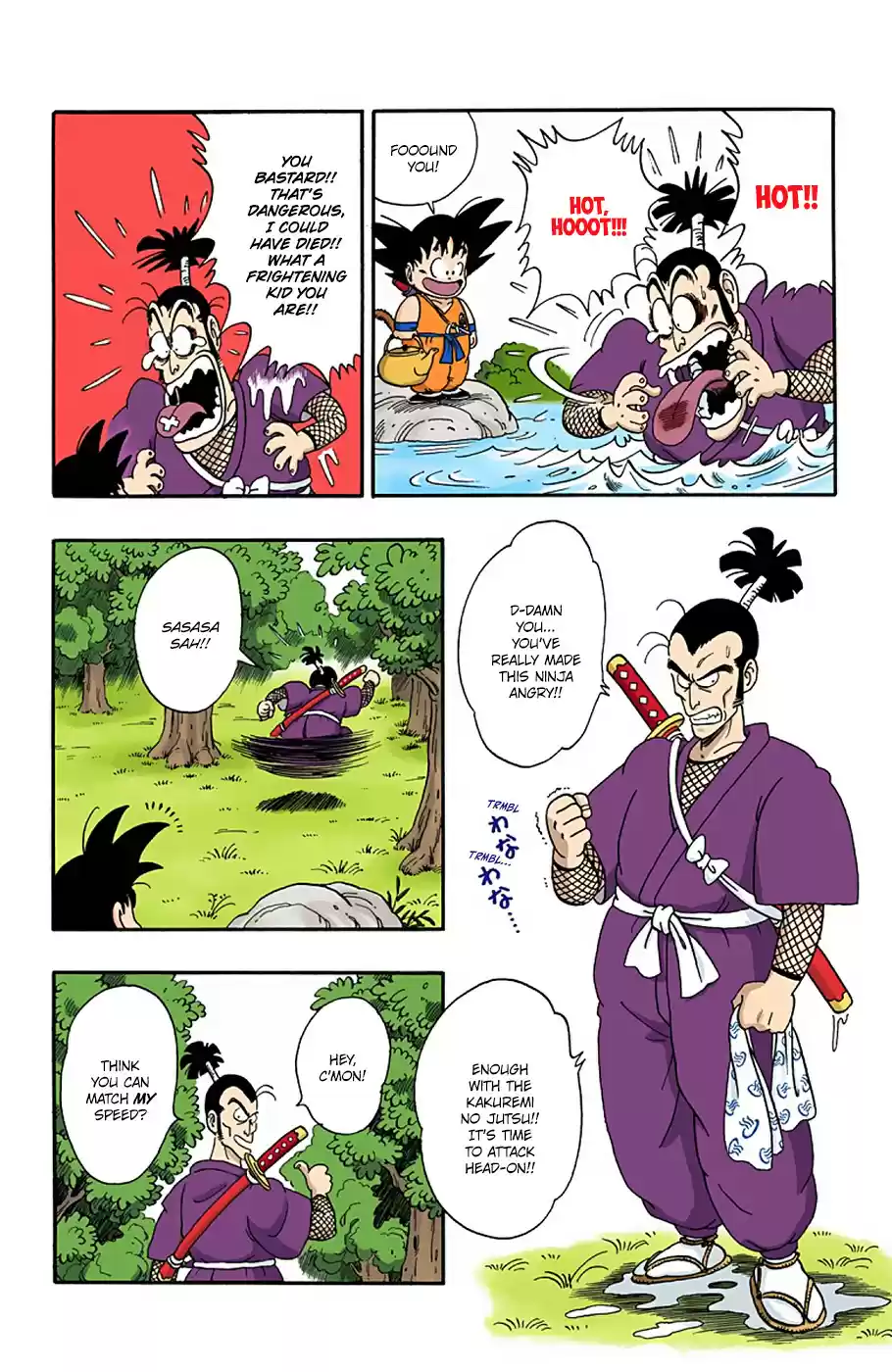Dragon Ball Full Color Edition Vol. 5 Ch. 60 The Ninja Murasaki!!