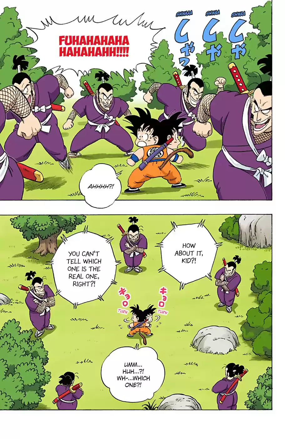 Dragon Ball Full Color Edition Vol. 5 Ch. 62 Danger! Bushin no Jutsu