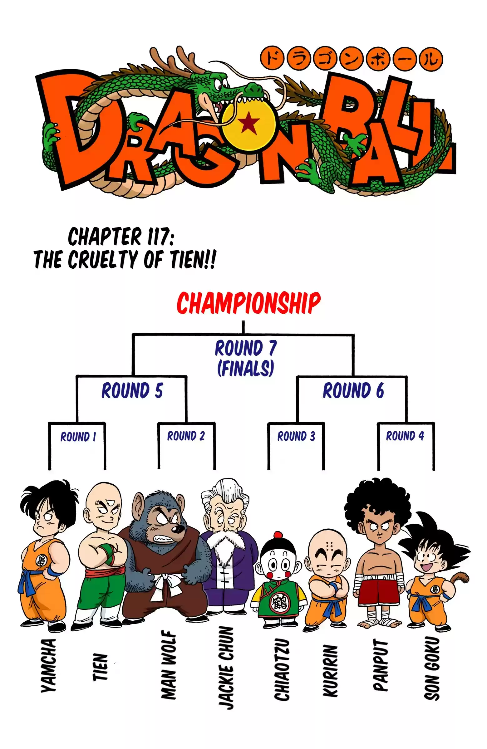 Dragon Ball - Full Color Edition Vol.10 Chapter 118: The Cruelty Of Tien