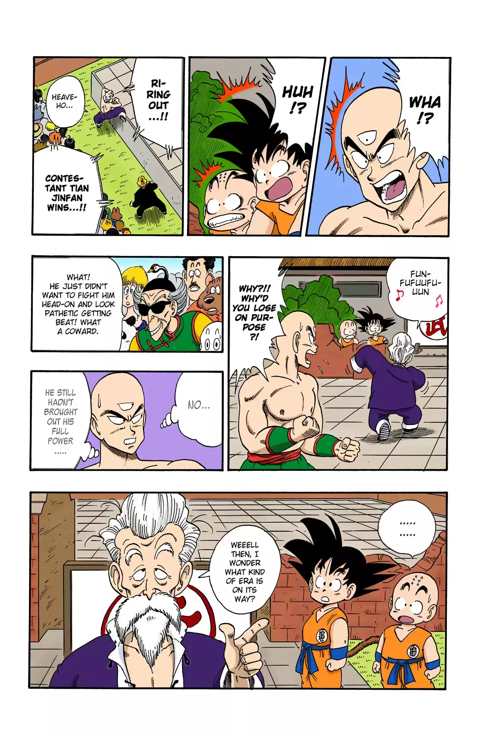 Dragon Ball - Full Color Edition Vol.11 Chapter 124: Young Tien