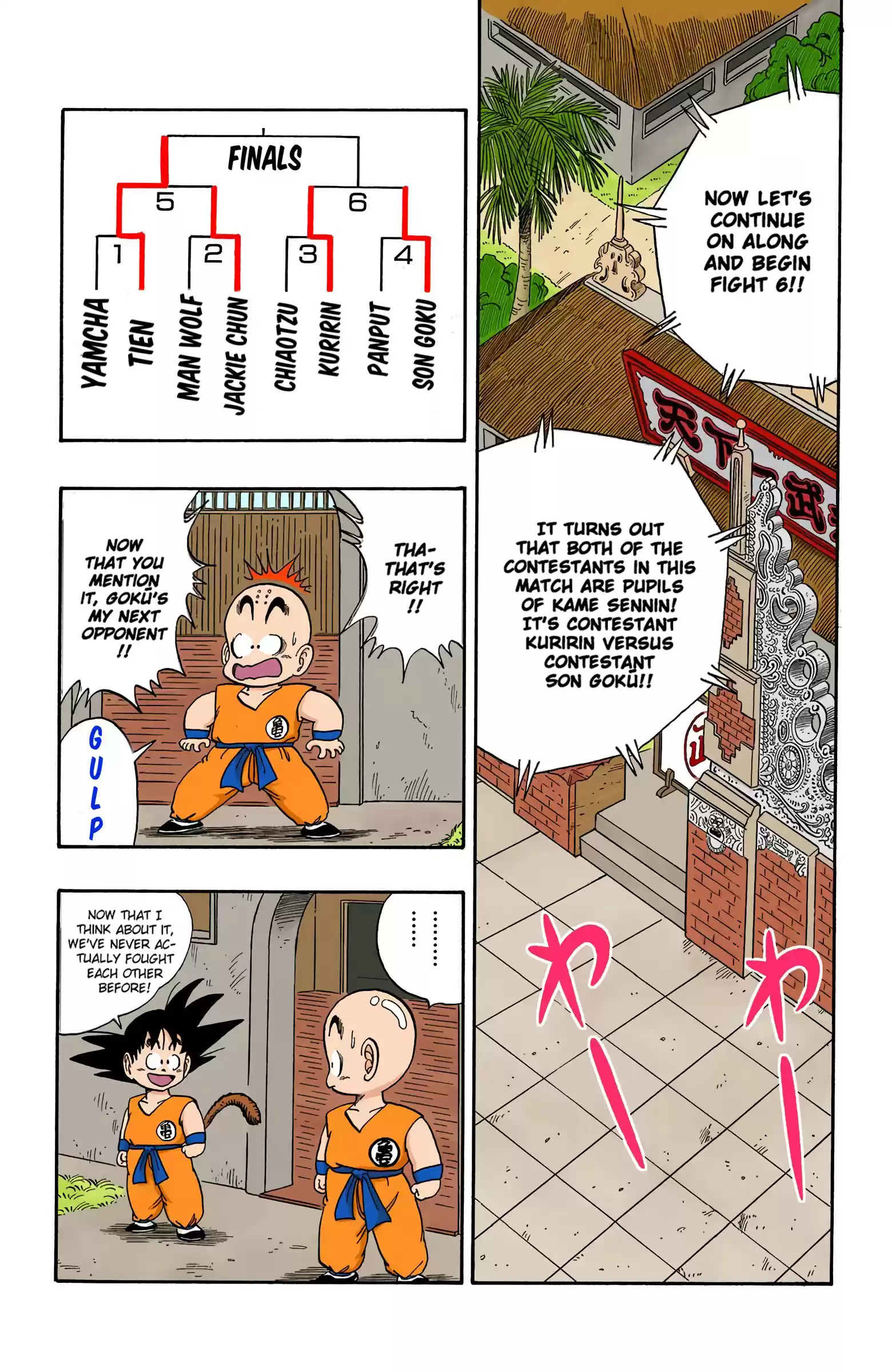 Dragon Ball - Full Color Edition Vol.11 Chapter 125: Goku Vs. Kuririn