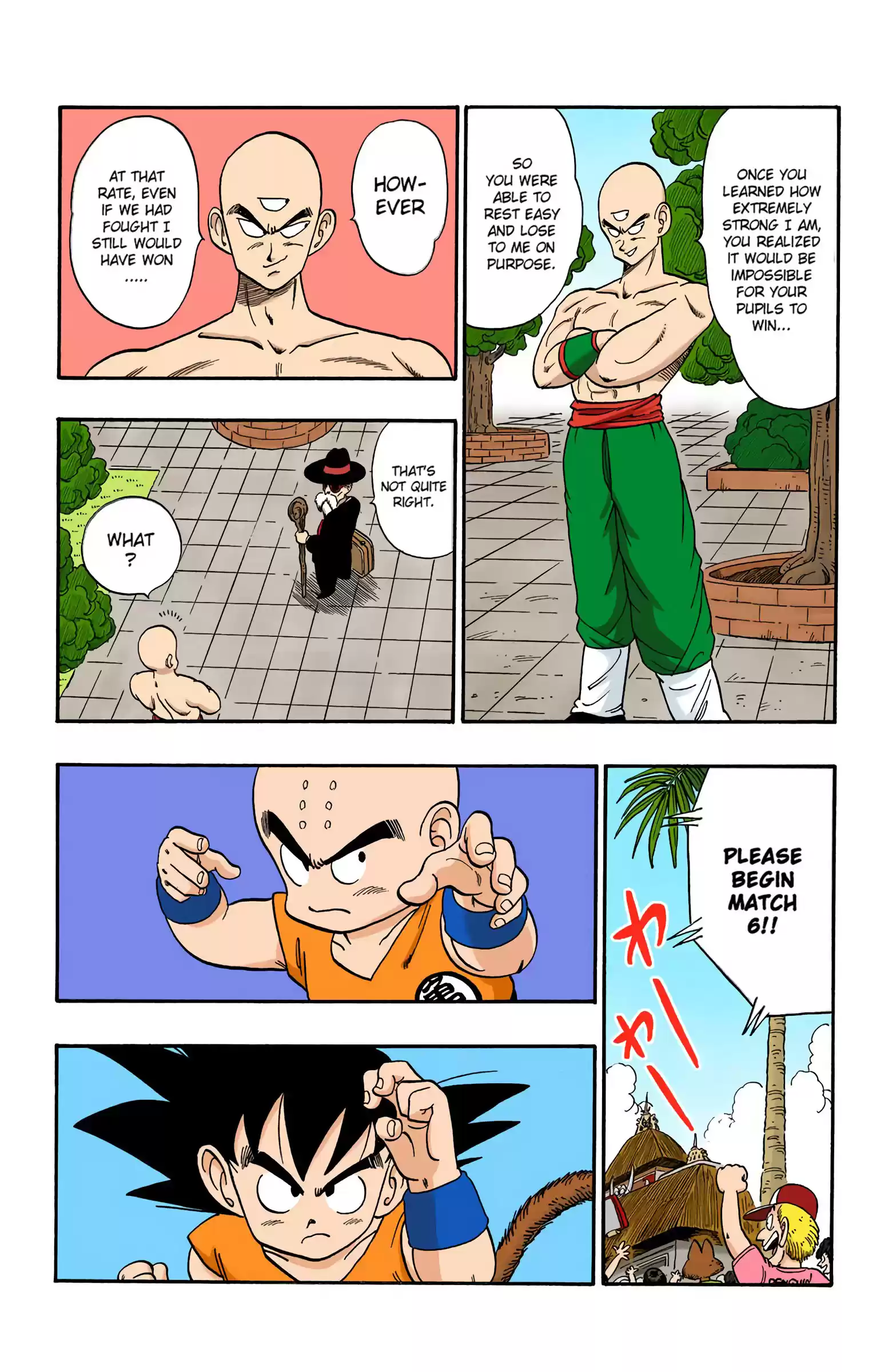 Dragon Ball - Full Color Edition Vol.11 Chapter 125: Goku Vs. Kuririn