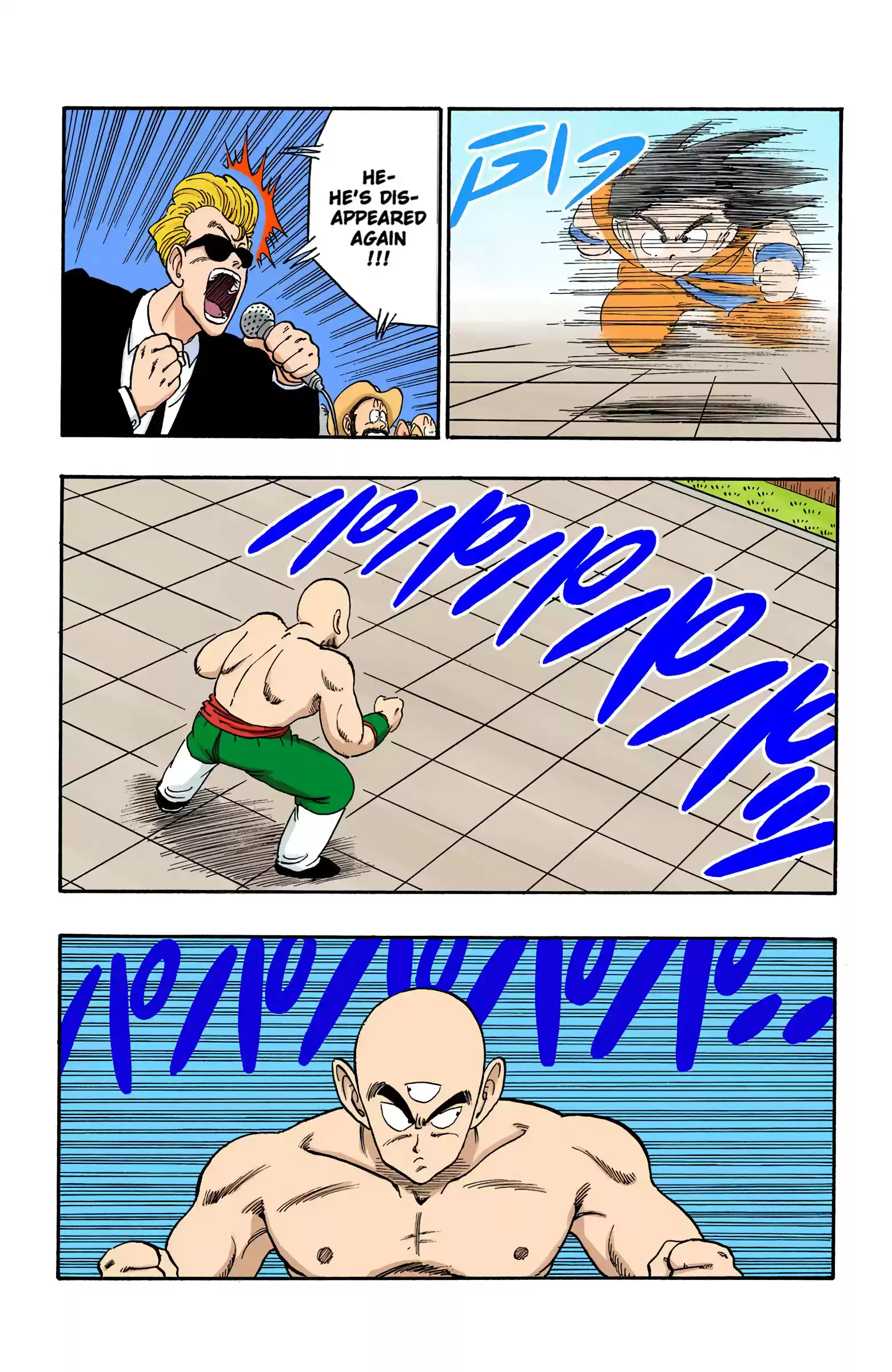 Dragon Ball - Full Color Edition Vol.11 Chapter 128: Goku Vs. Tien