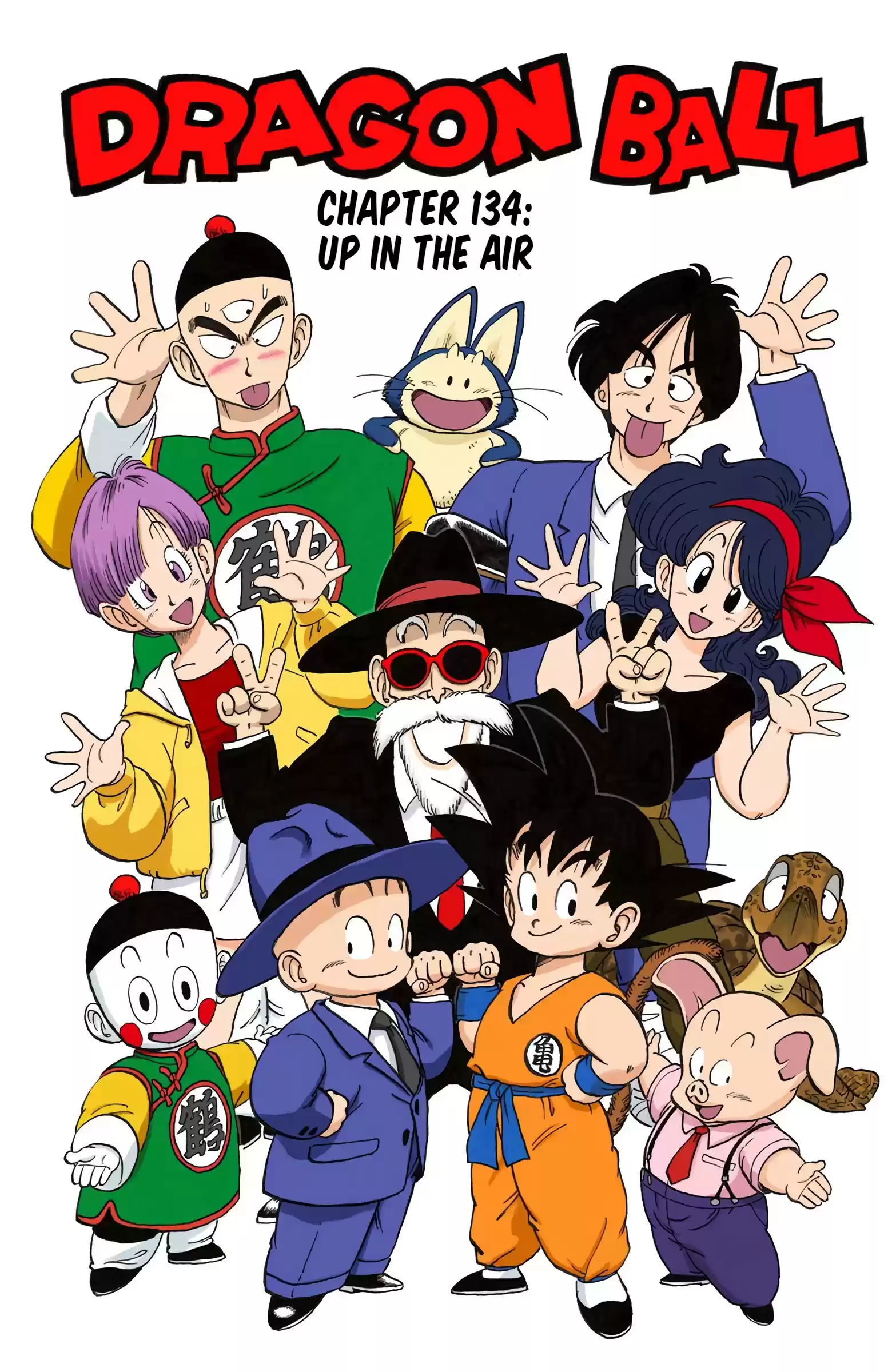 Dragon Ball - Full Color Edition Vol.11 Chapter 134: Up In The Air