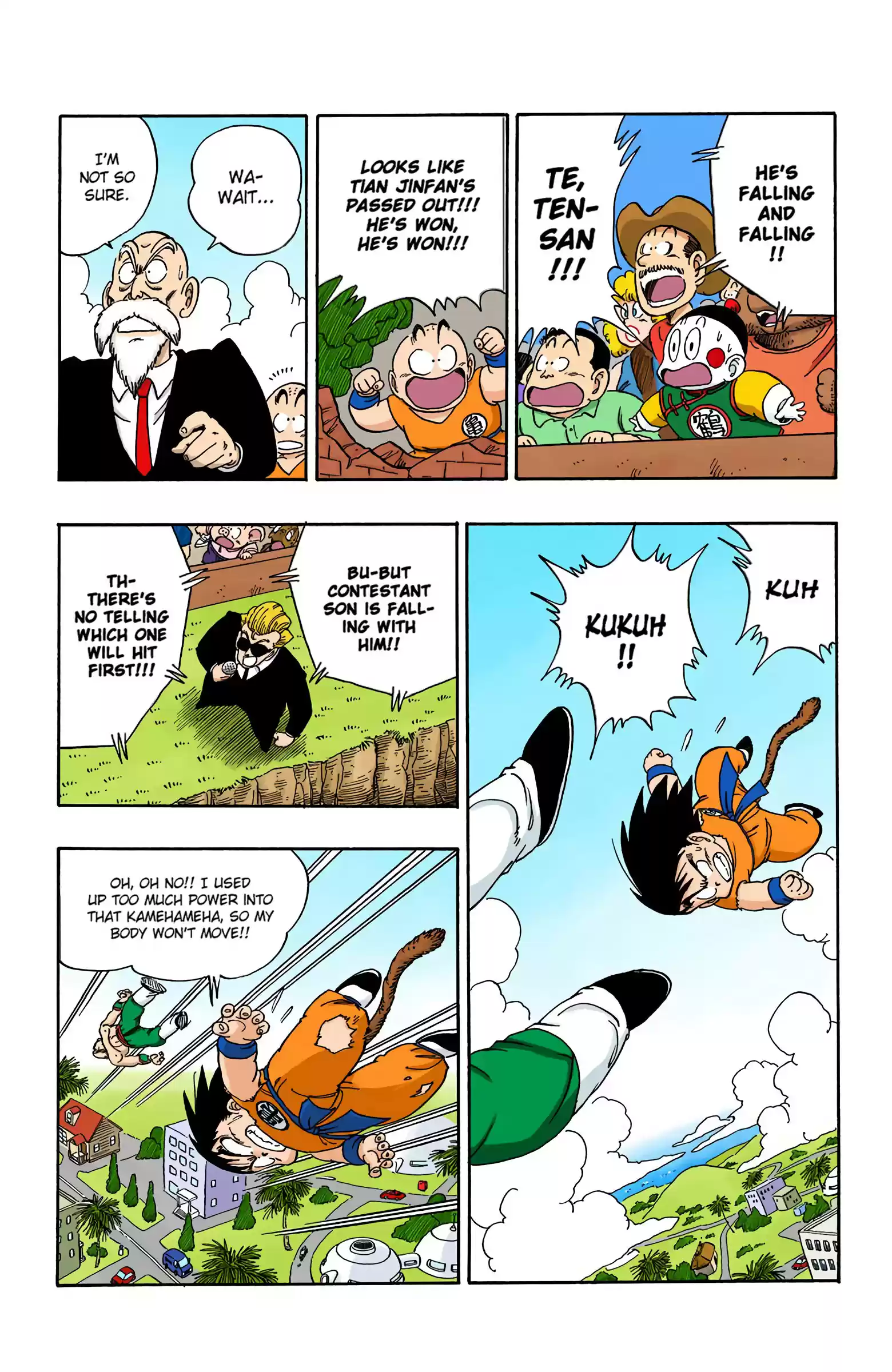 Dragon Ball - Full Color Edition Vol.11 Chapter 134: Up In The Air