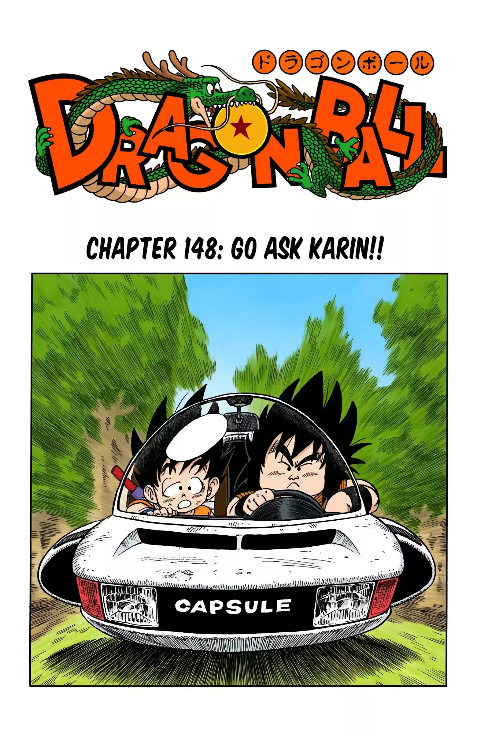 Dragon Ball - Full Color Edition Vol.13 Chapter 148: Go Ask Karin!