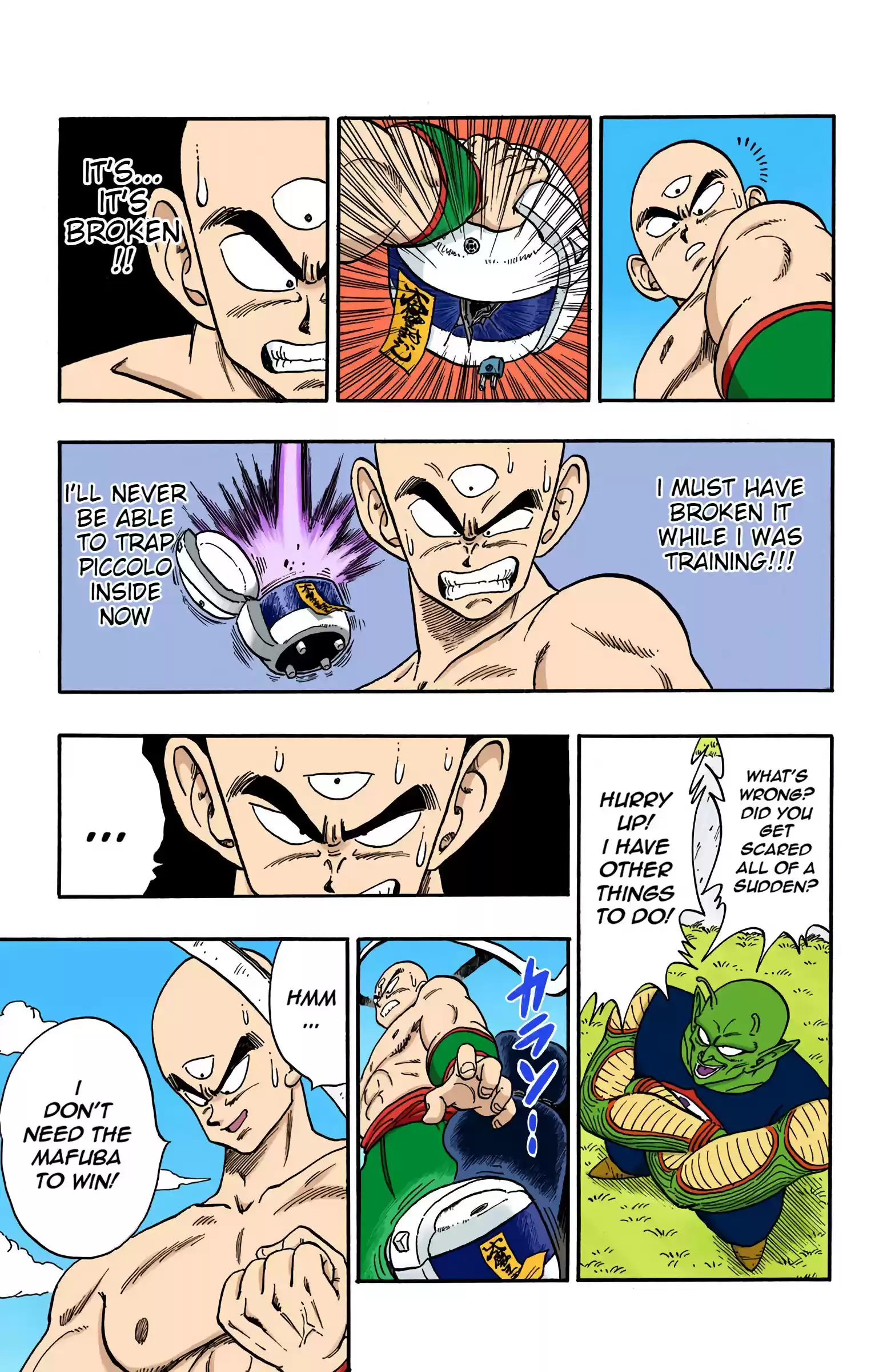 Dragon Ball - Full Color Edition Vol.13 Chapter 153: Tenshinhan's Decision!!