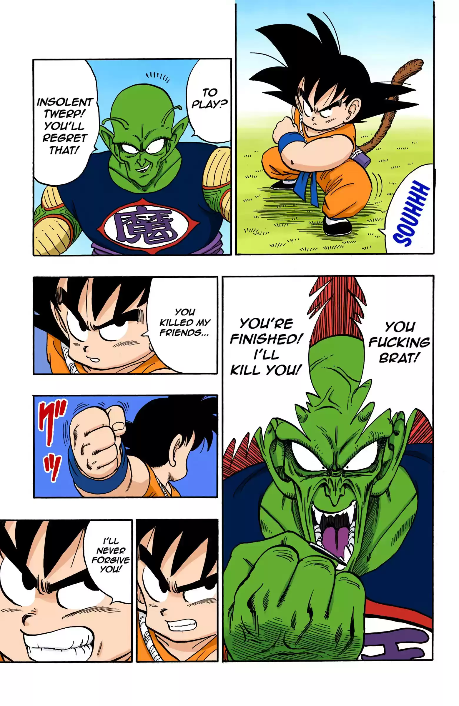 Dragon Ball - Full Color Edition Vol.13 Chapter 156: Fury