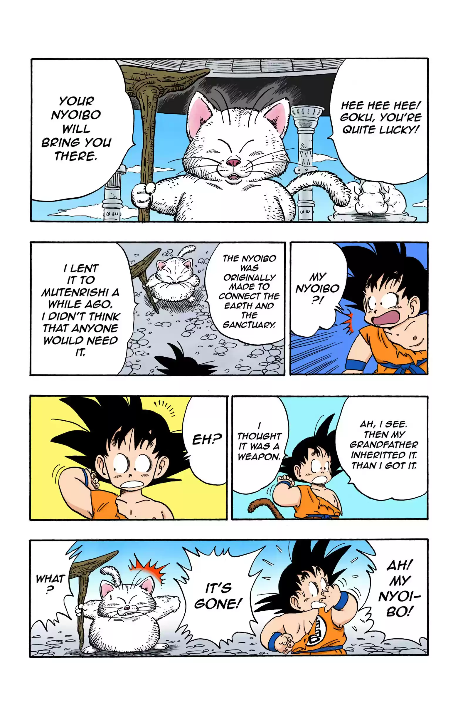 Dragon Ball - Full Color Edition Vol.14 Chapter 162: The Nyoi-Bō's Secret