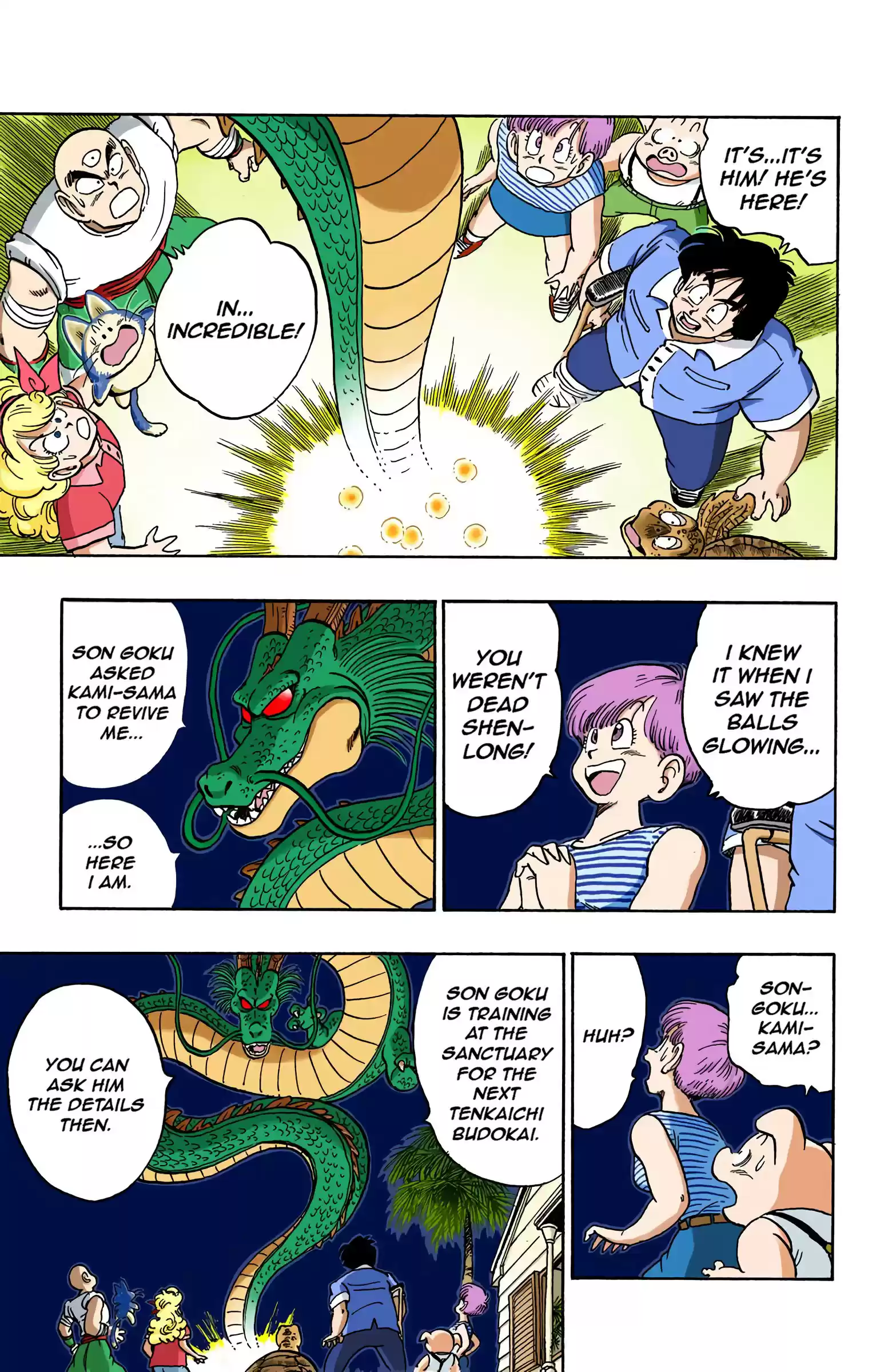 Dragon Ball - Full Color Edition Vol.14 Chapter 165: Shen Long Resurrected!