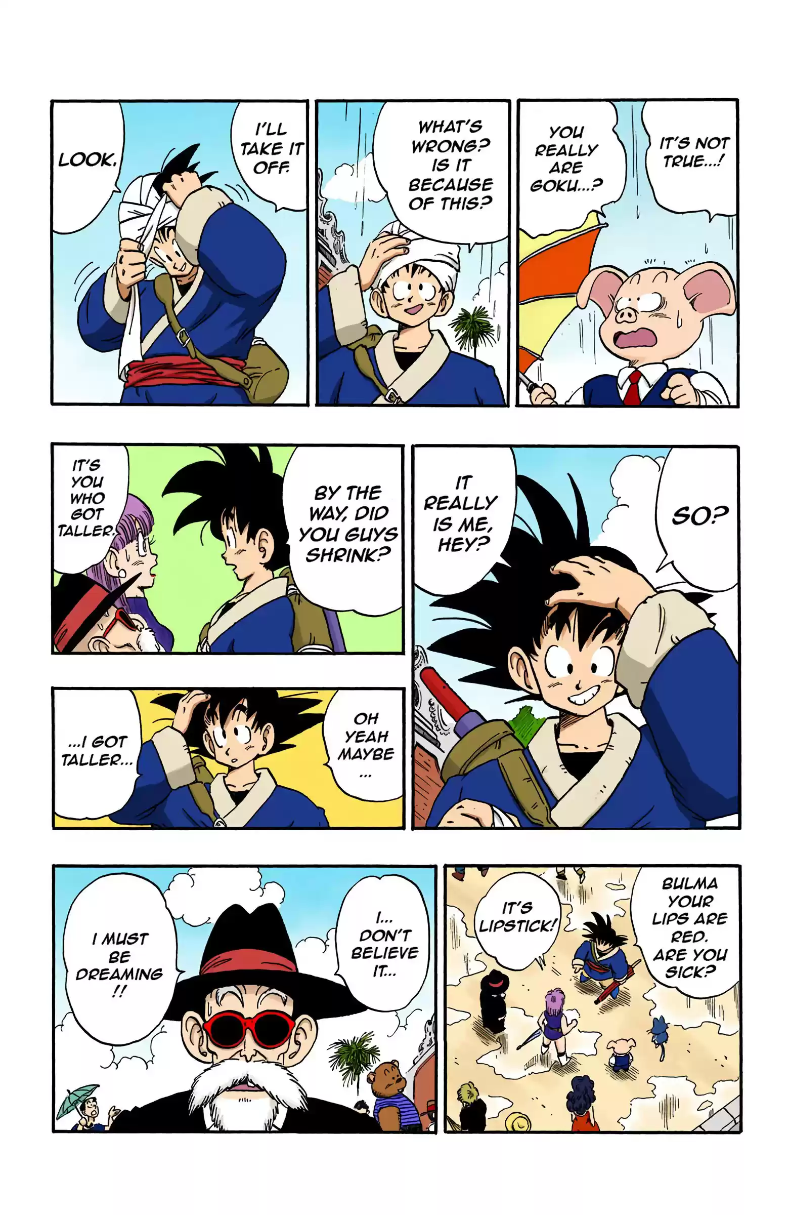 Dragon Ball - Full Color Edition Vol.14 Chapter 166: The Reunion