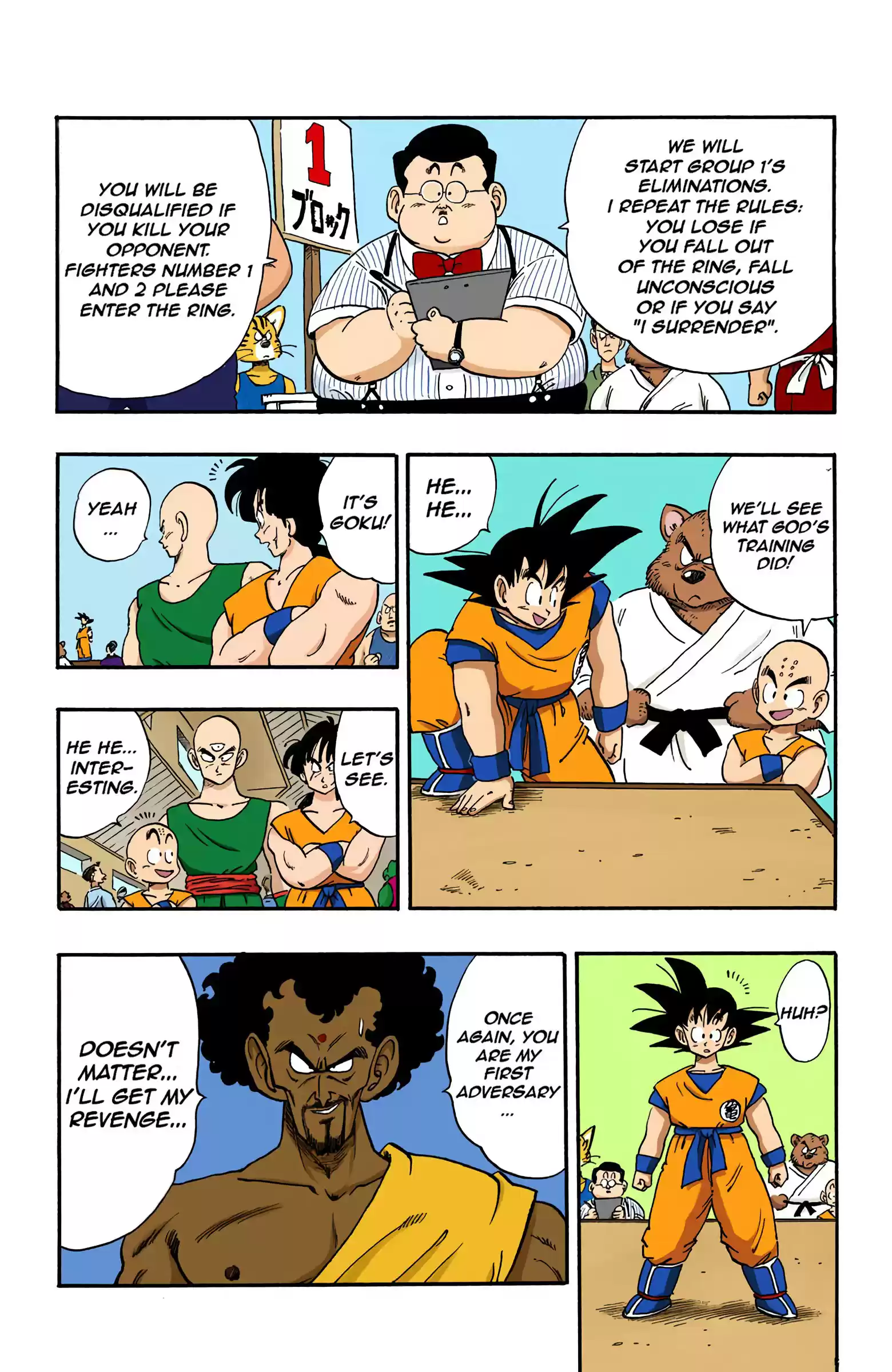Dragon Ball - Full Color Edition Vol.14 Chapter 167: New Challengers