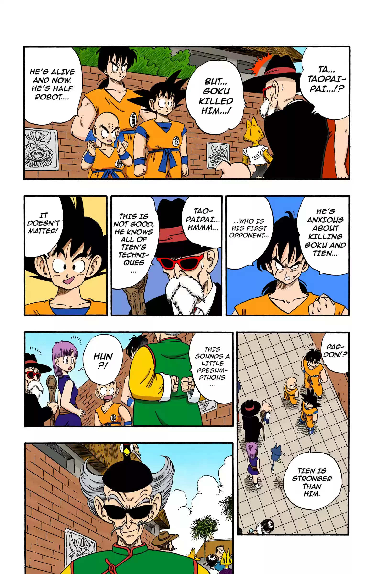 Dragon Ball - Full Color Edition Vol.14 Chapter 169: Tenshinhan Vs Taopaipai