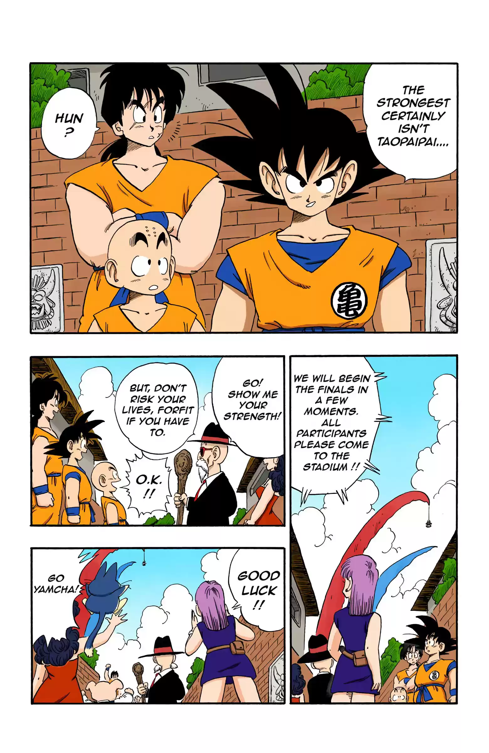 Dragon Ball - Full Color Edition Vol.14 Chapter 169: Tenshinhan Vs Taopaipai