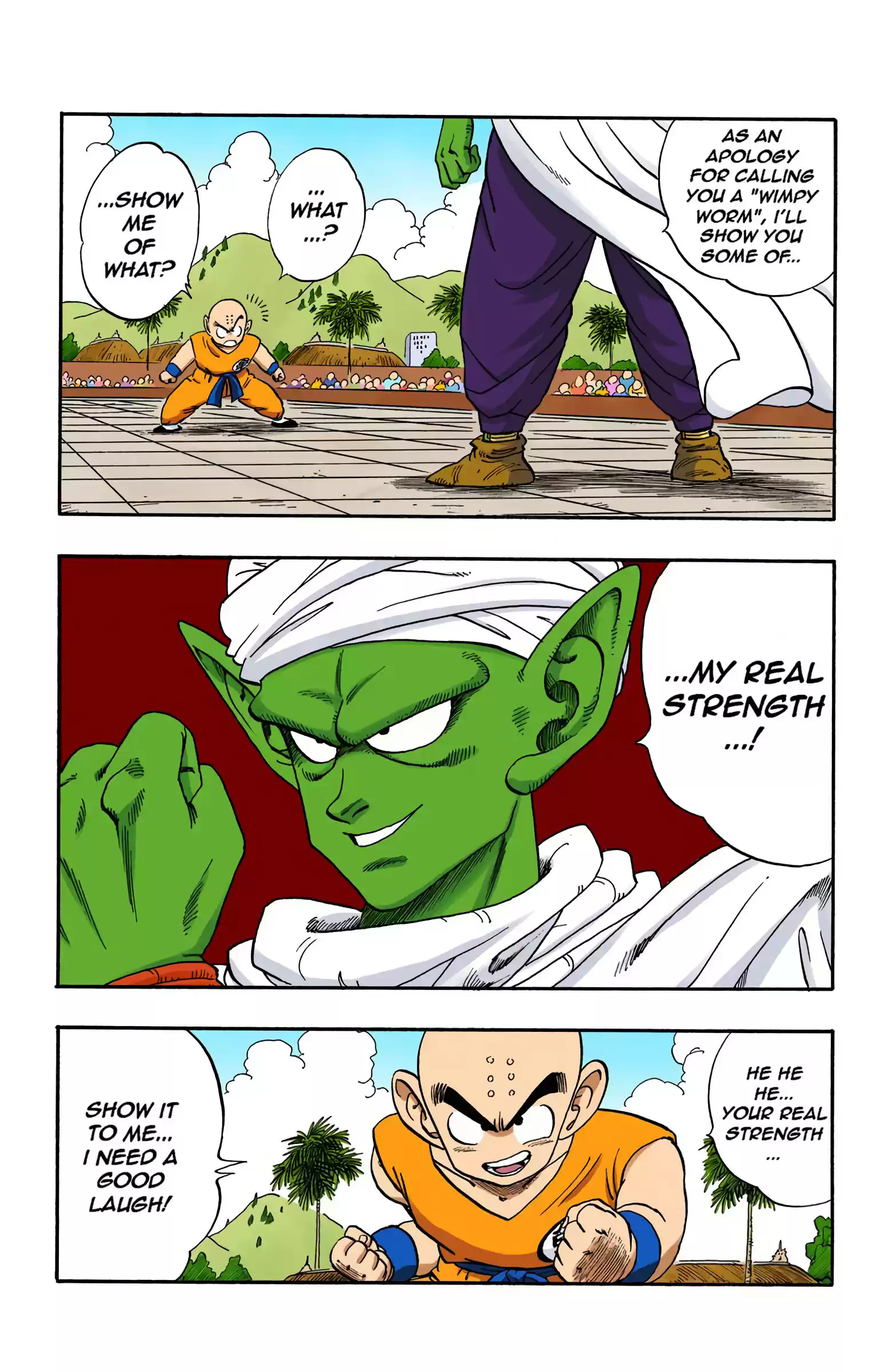 Dragon Ball - Full Color Edition Vol.15 Chapter 172: Kuririn Vs. Demon Junior