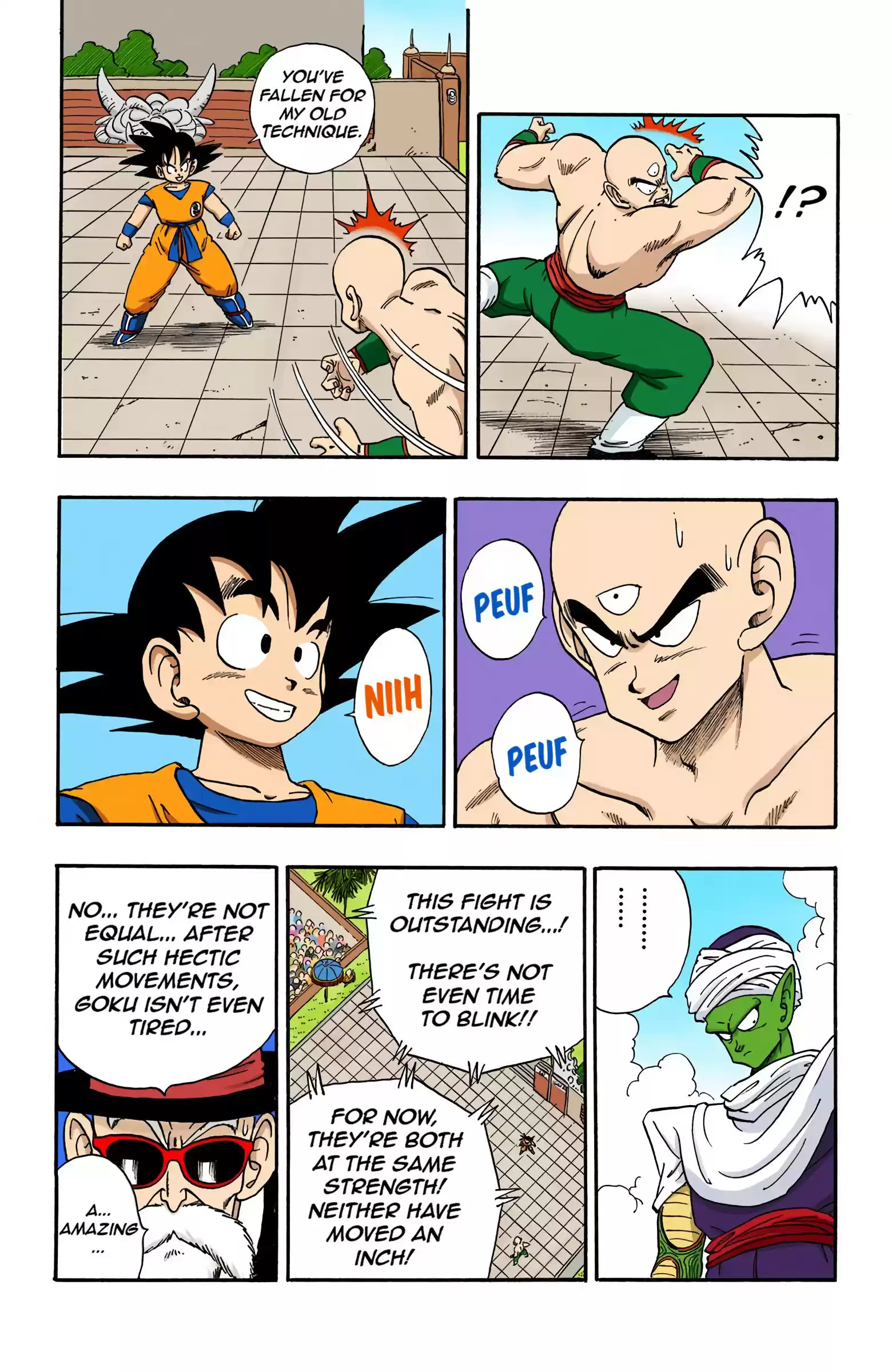 Dragon Ball - Full Color Edition Vol.15 Chapter 176: Goku Vs. Tenshinhan