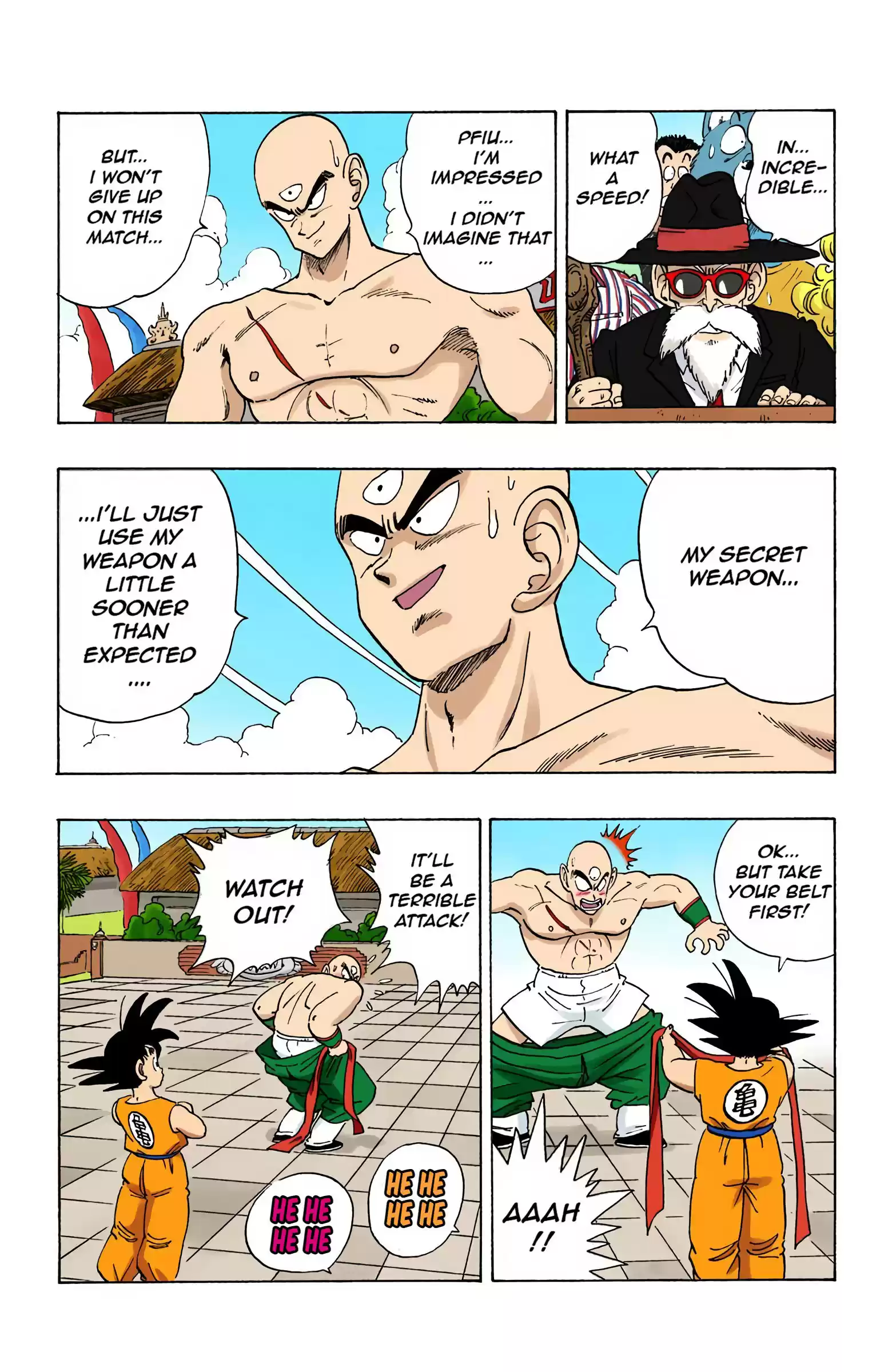 Dragon Ball - Full Color Edition Vol.15 Chapter 178: Tenshinhan's Secret Move!