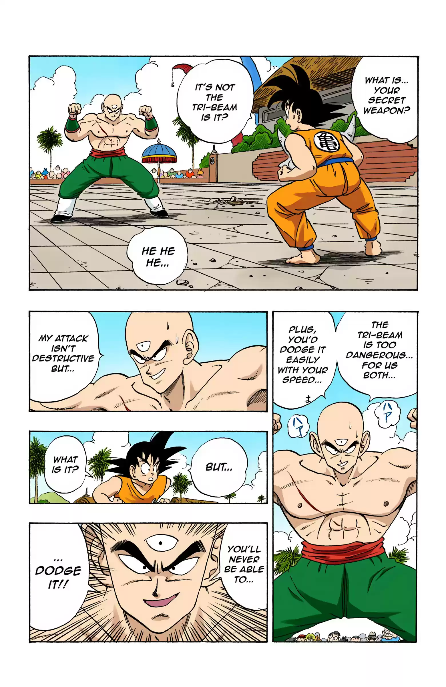Dragon Ball - Full Color Edition Vol.15 Chapter 178: Tenshinhan's Secret Move!