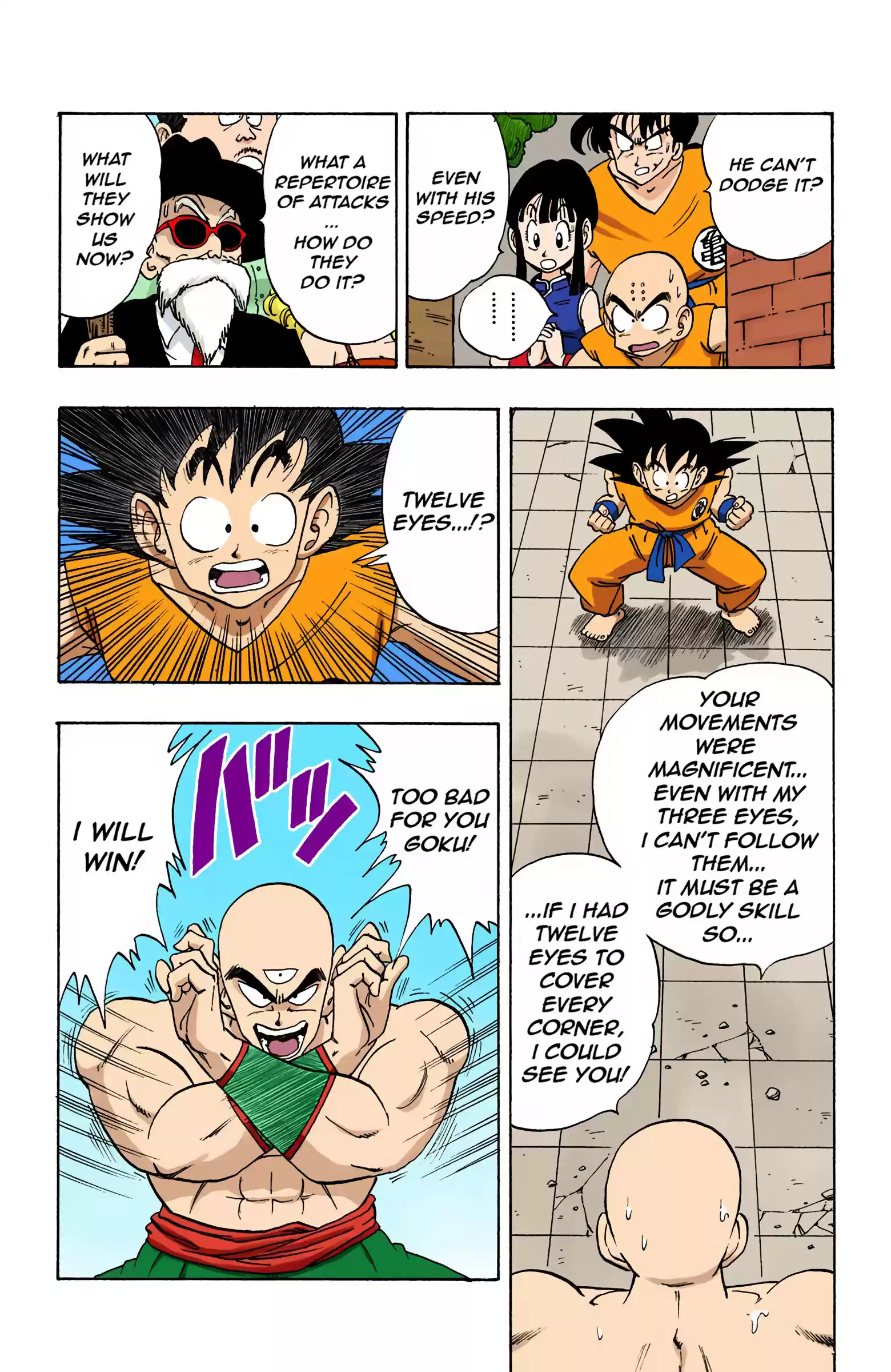 Dragon Ball - Full Color Edition Vol.15 Chapter 178: Tenshinhan's Secret Move!