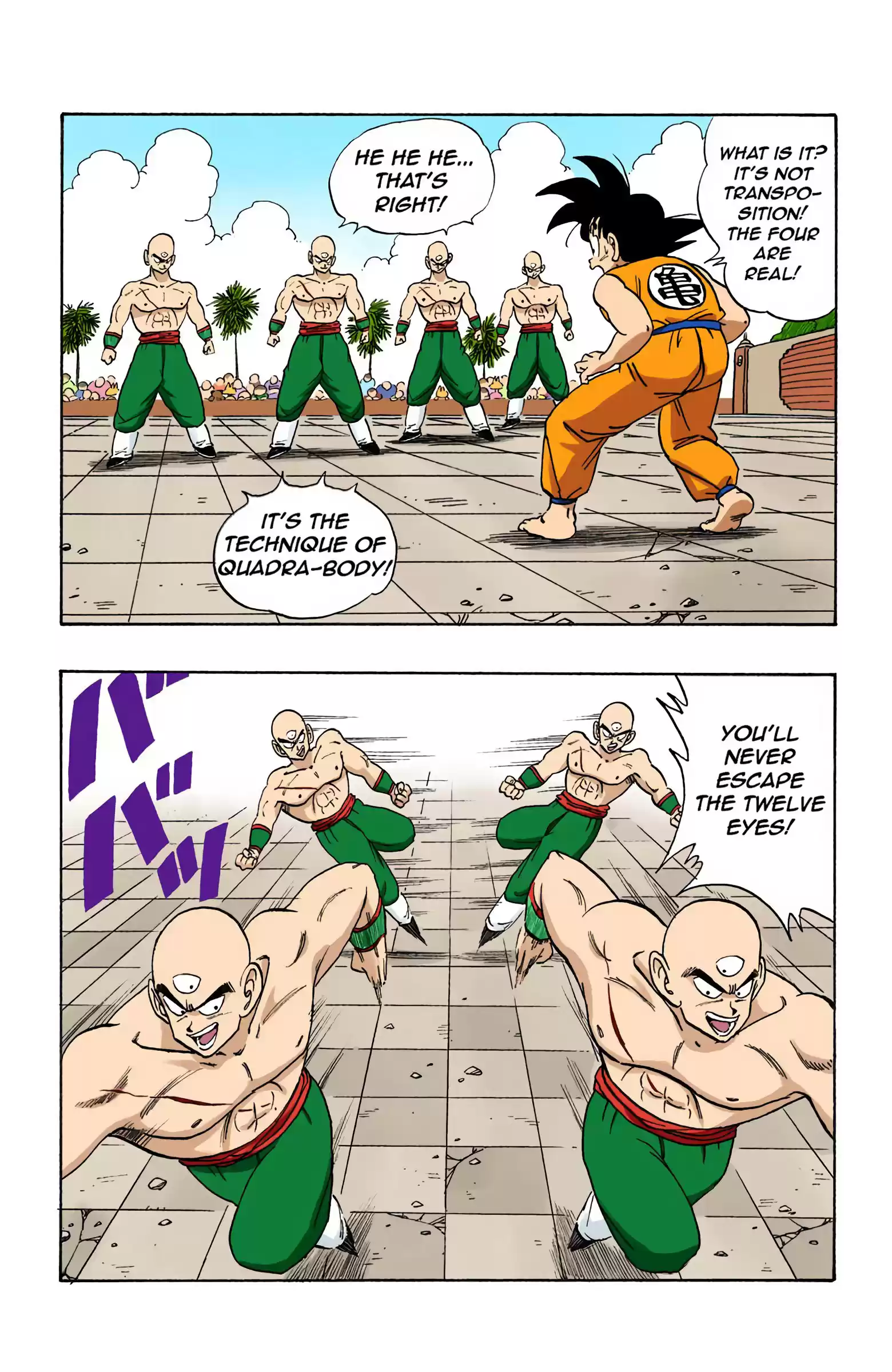 Dragon Ball - Full Color Edition Vol.15 Chapter 178: Tenshinhan's Secret Move!
