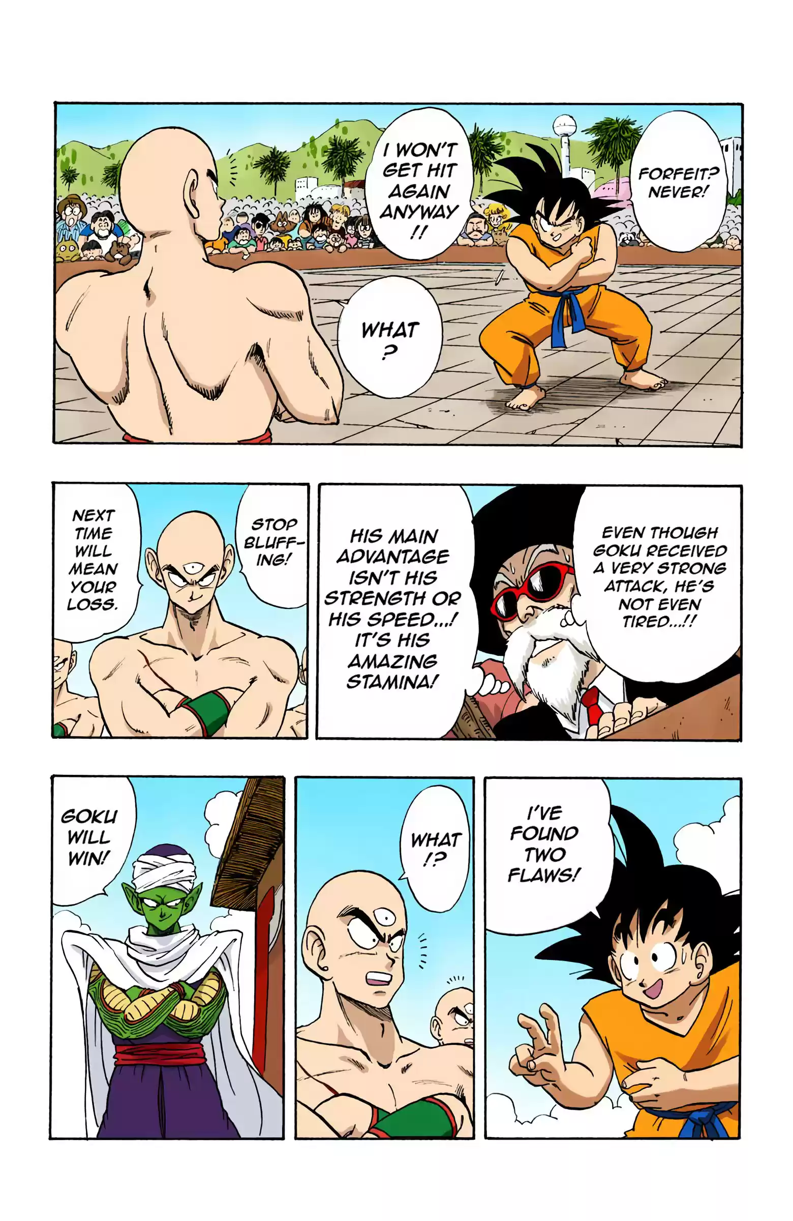 Dragon Ball - Full Color Edition Vol.15 Chapter 178: Tenshinhan's Secret Move!