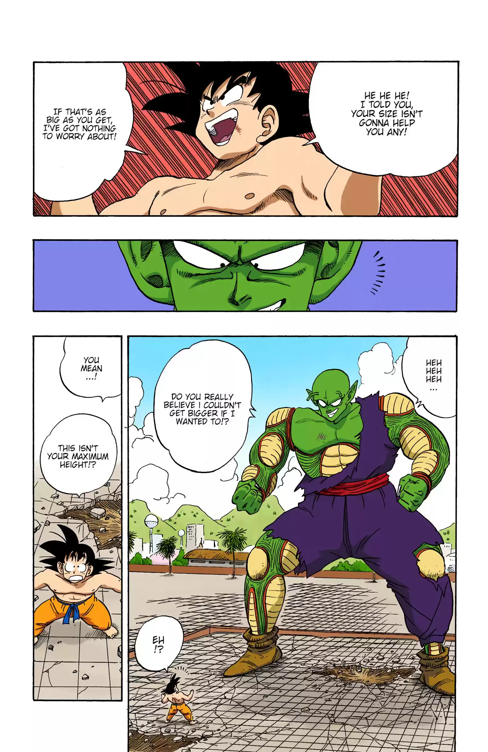 Dragon Ball - Full Color Edition Vol.16 Chapter 187: Piccolo's Super Giantification Spell