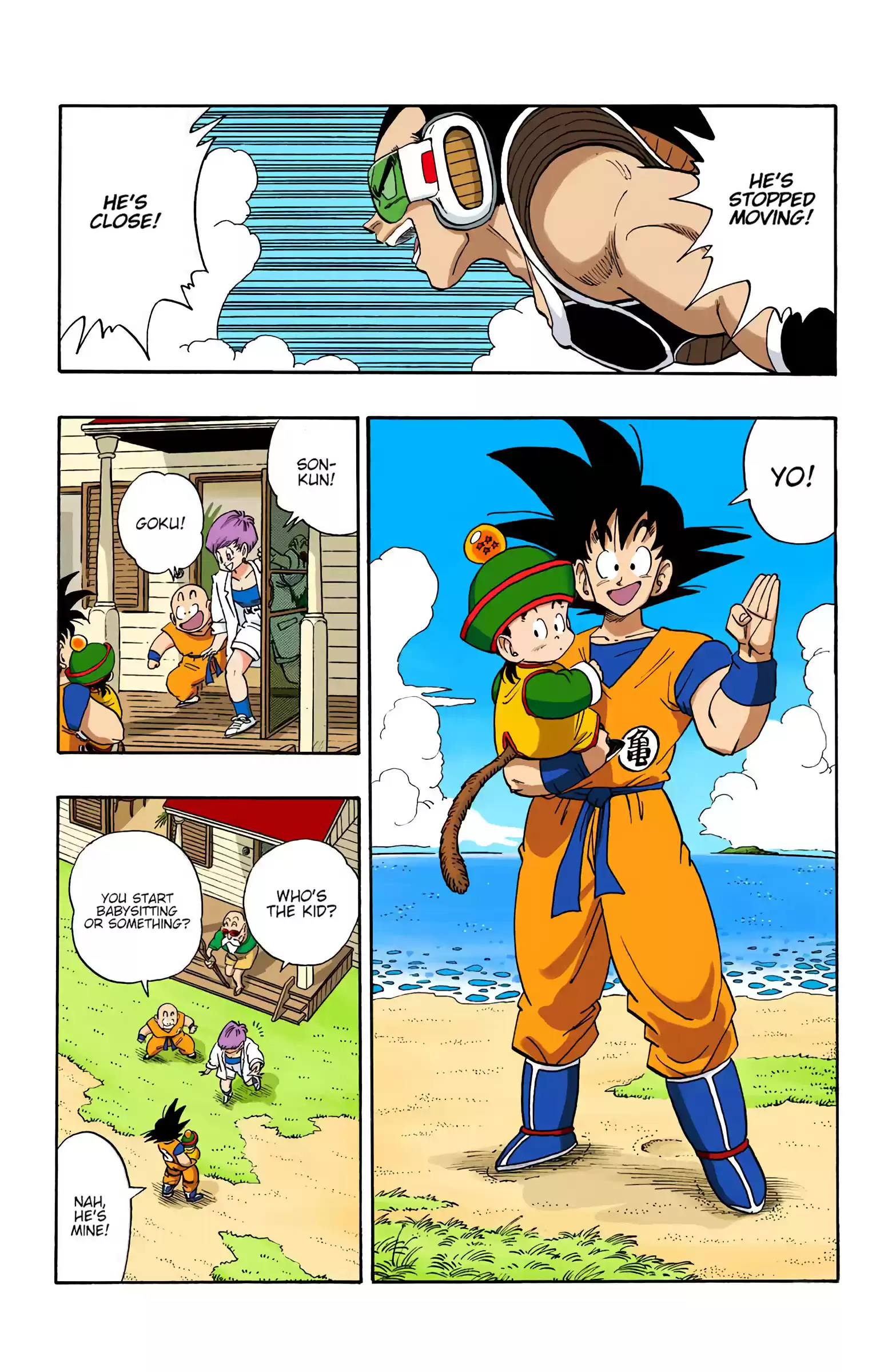 Dragon Ball - Full Color Edition Vol.17 Chapter 196: Kakarrot
