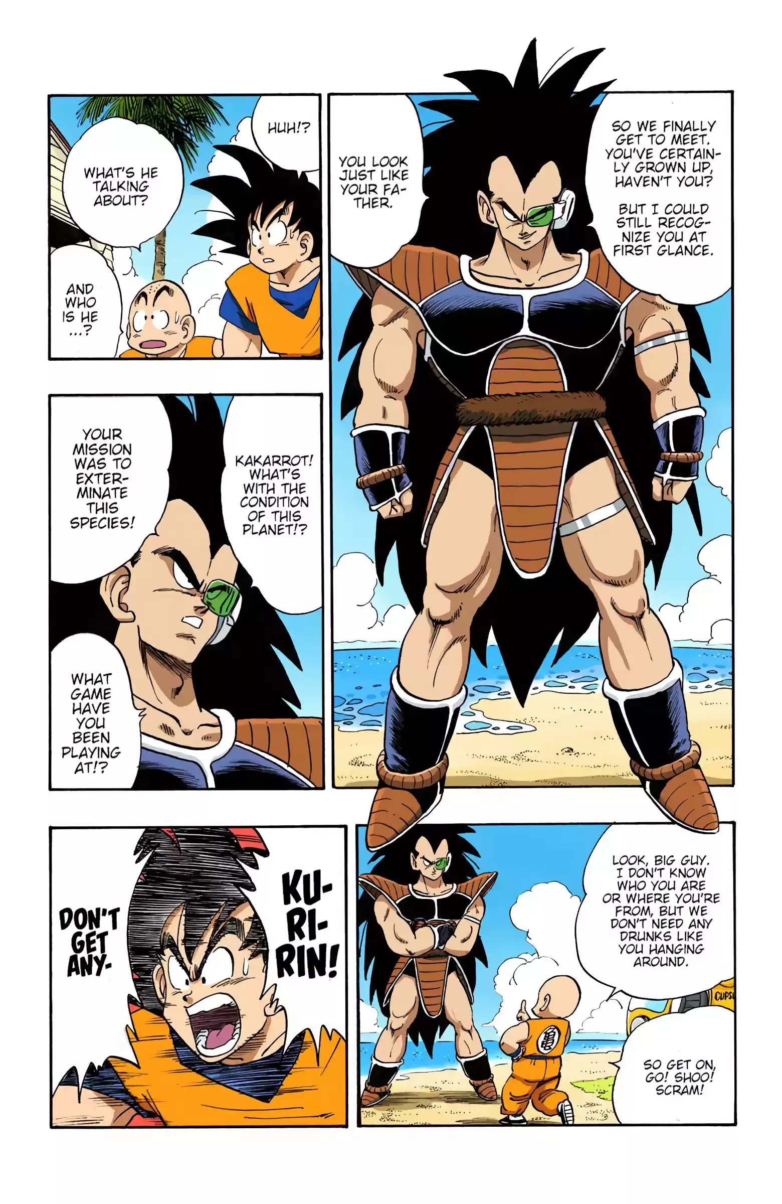Dragon Ball - Full Color Edition Vol.17 Chapter 196: Kakarrot