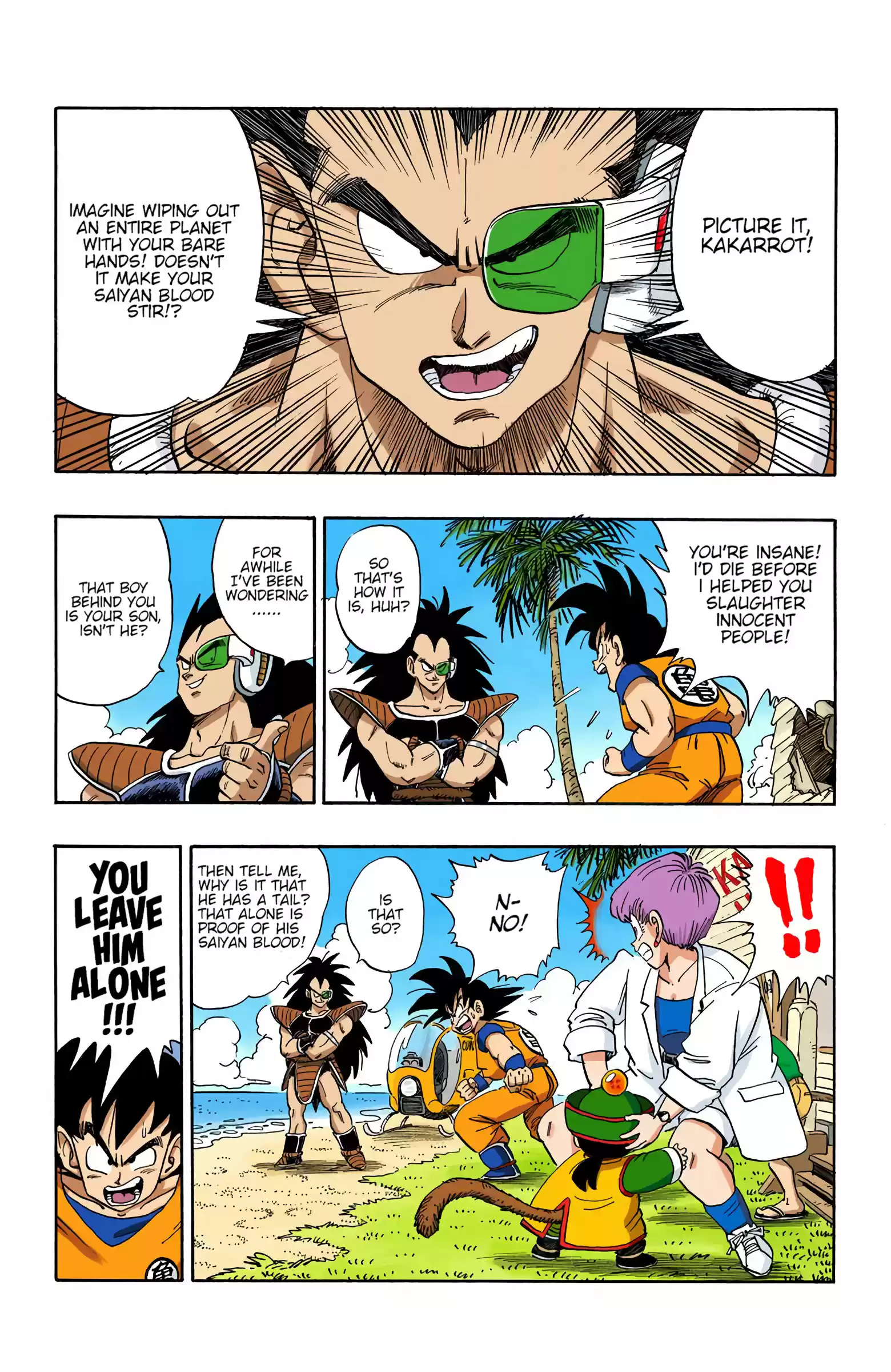 Dragon Ball - Full Color Edition Vol.17 Chapter 197: Tails Of Future Not-Quite-Past