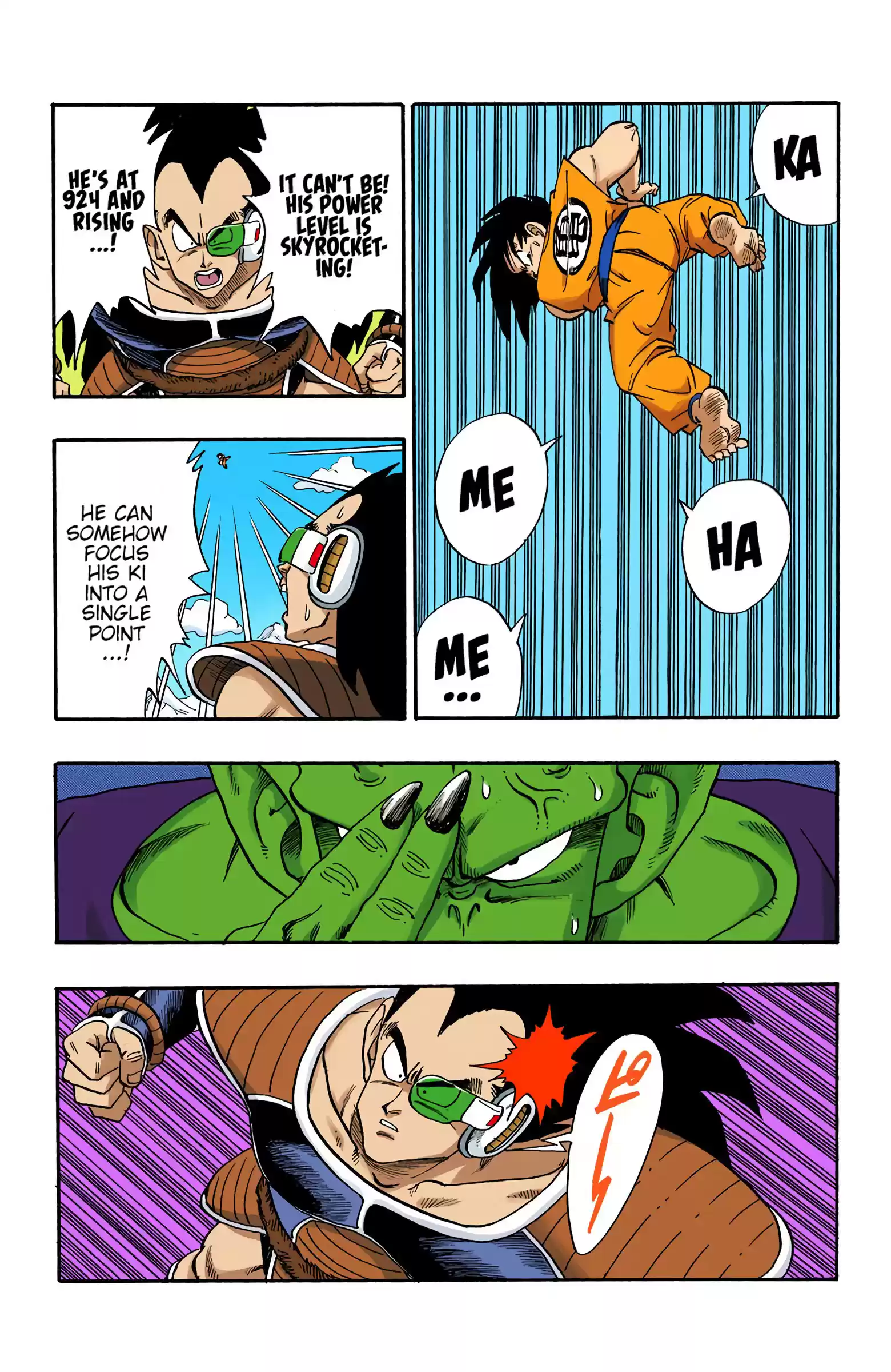 Dragon Ball - Full Color Edition Vol.17 Chapter 201: Piccolo's Farewell To Arms!?