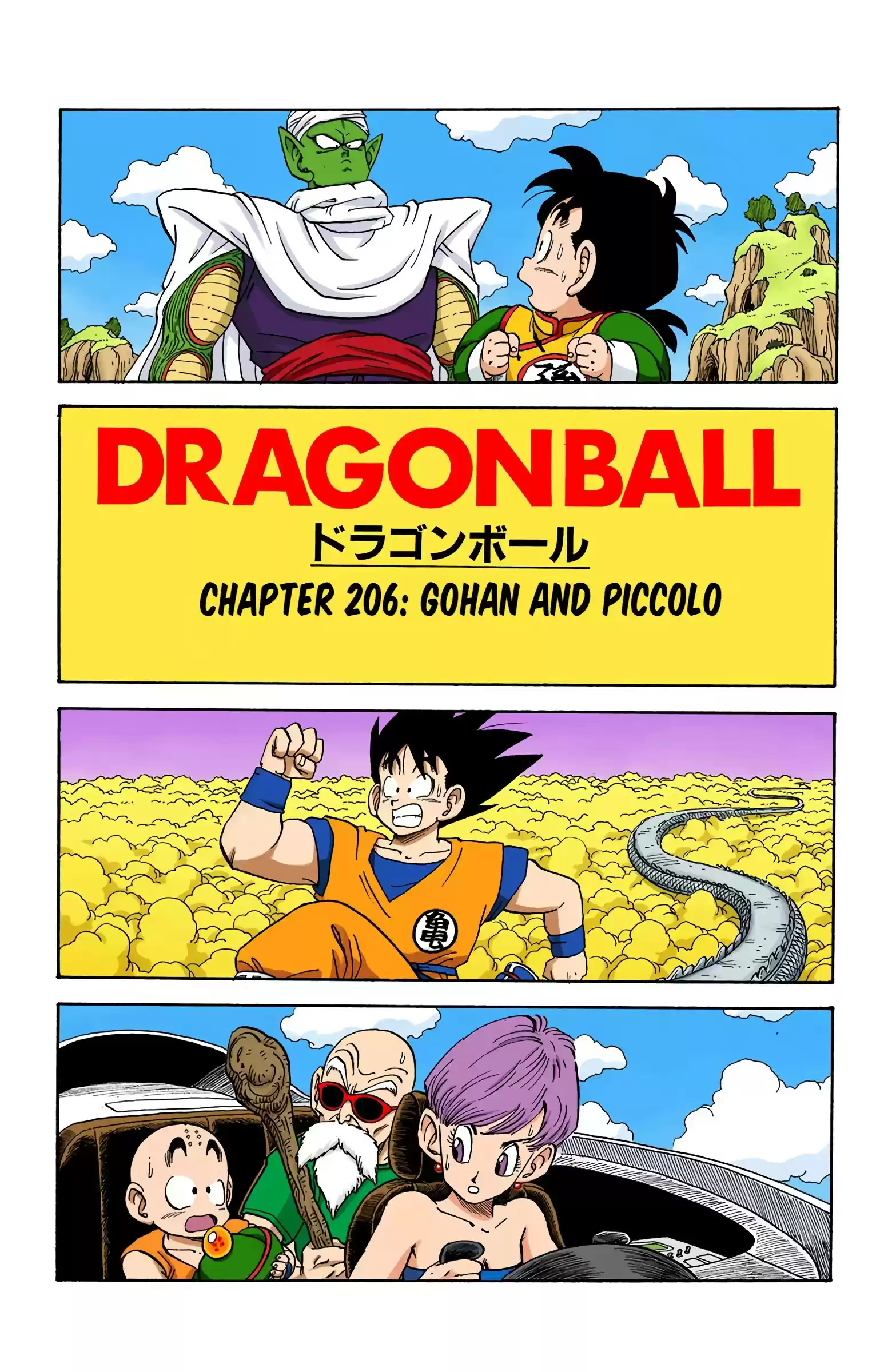 Dragon Ball - Full Color Edition Vol.17 Chapter 206: Gohan And Piccolo