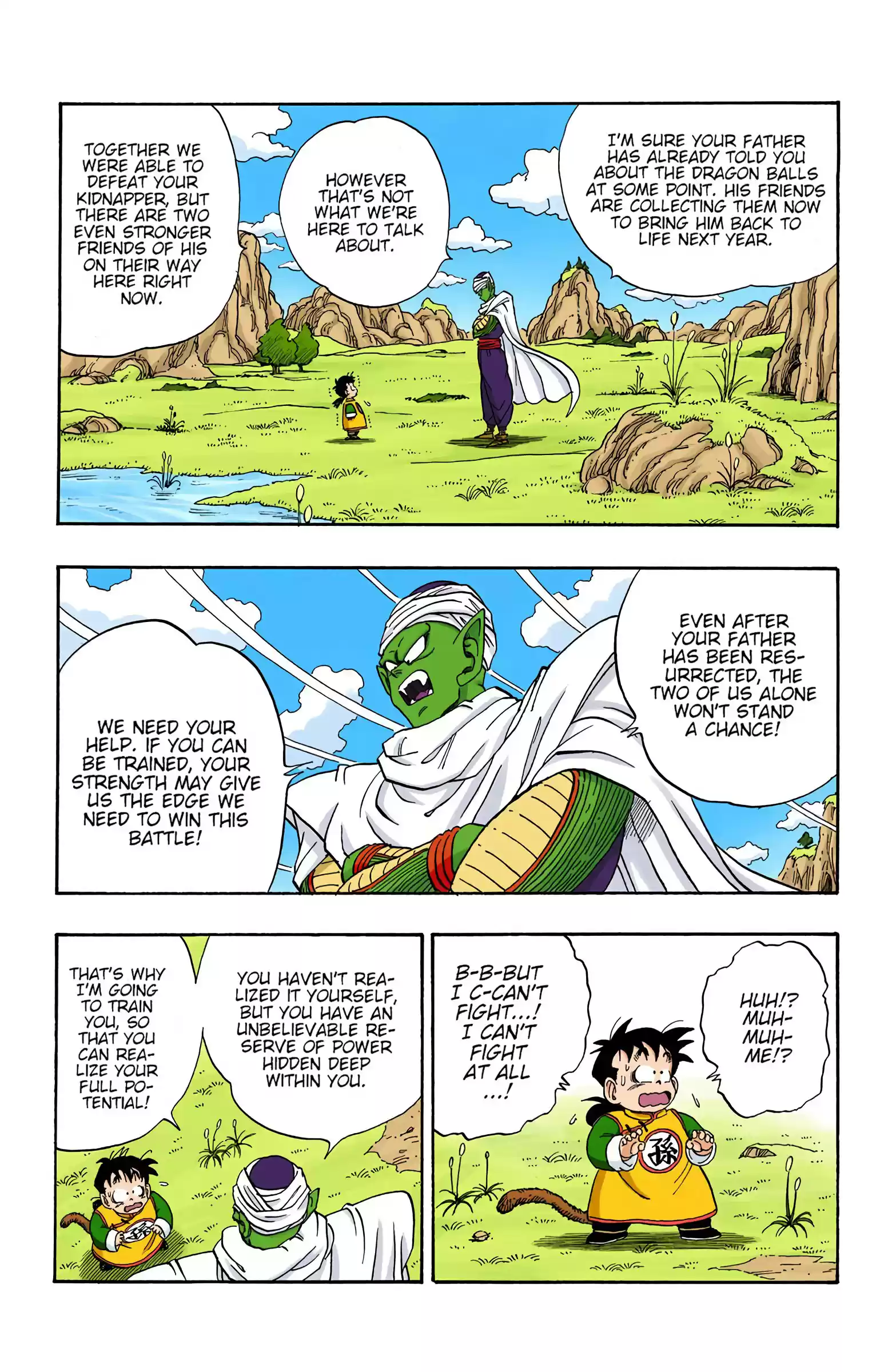 Dragon Ball - Full Color Edition Vol.17 Chapter 206: Gohan And Piccolo