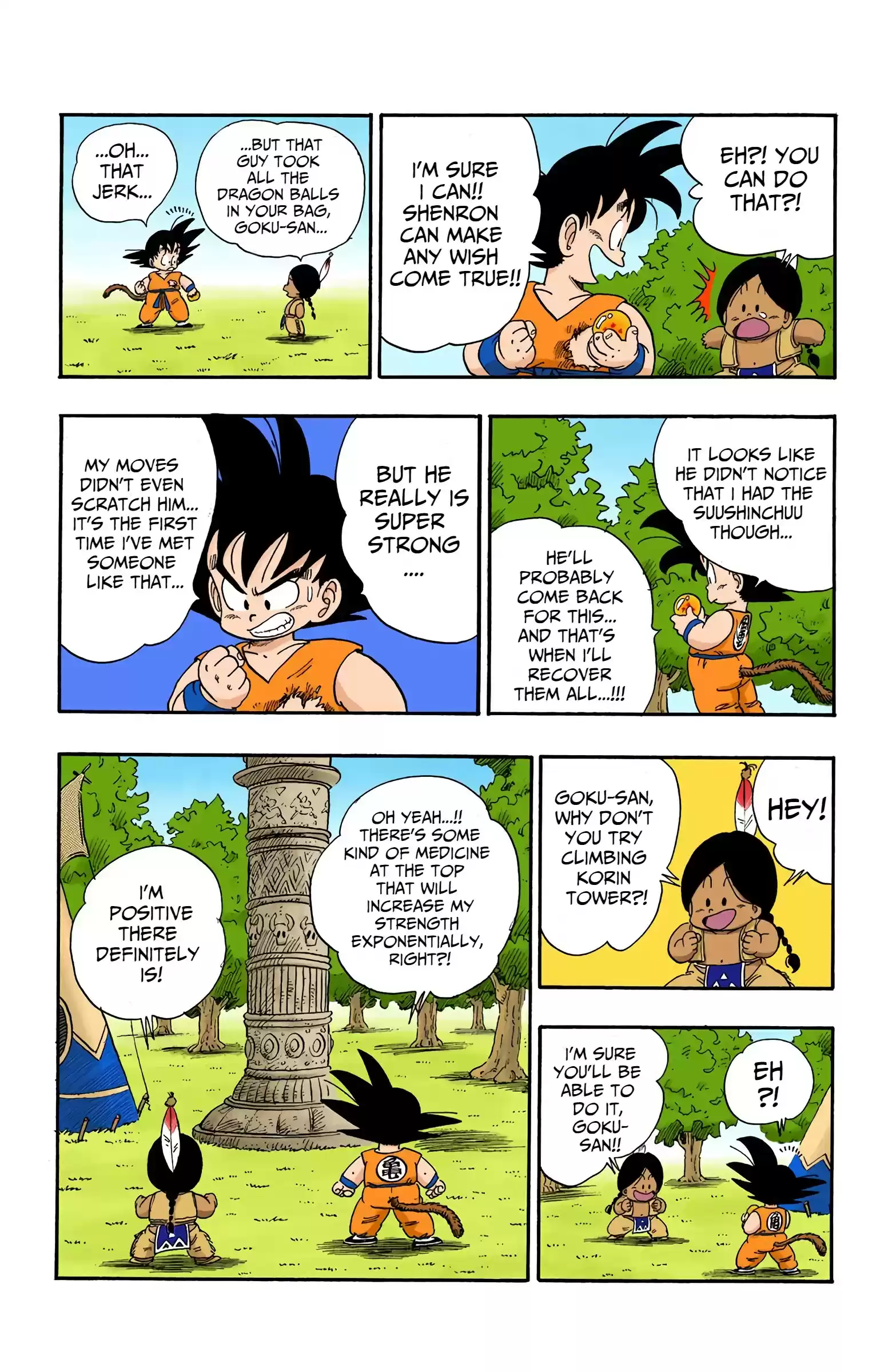 Dragon Ball - Full Color Edition Vol.7 Chapter 87: The Great Climb