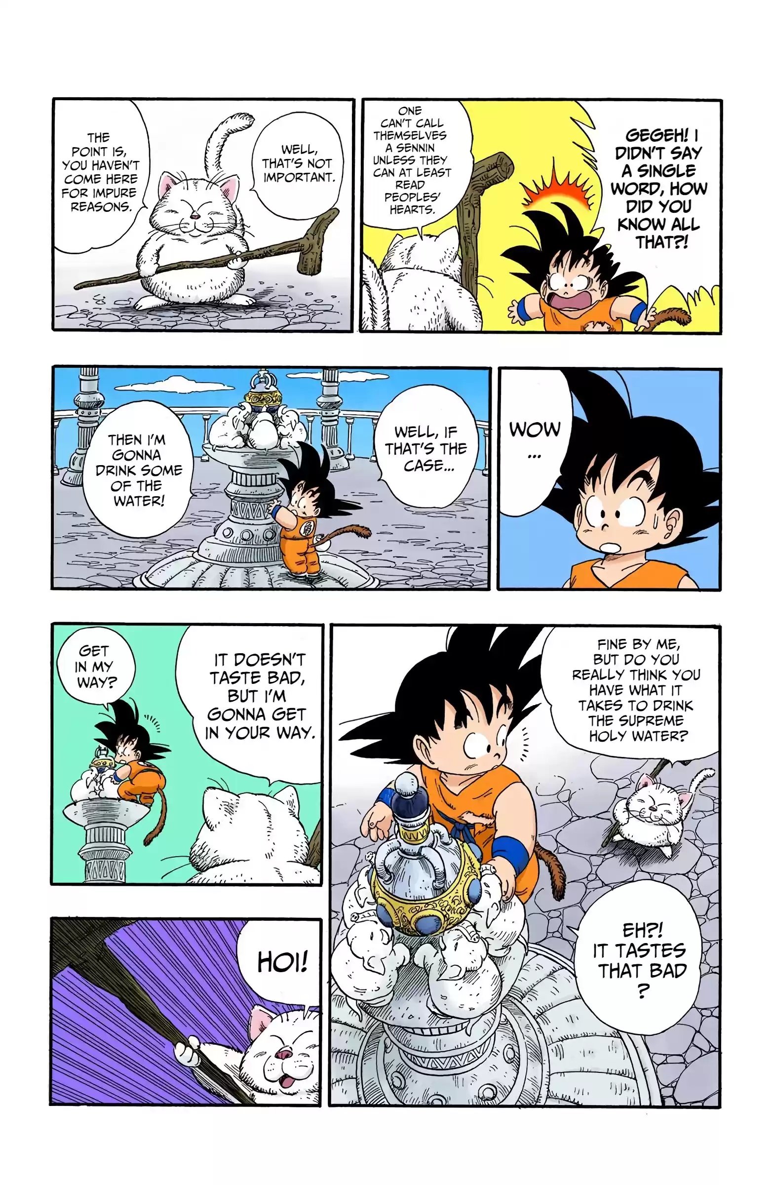 Dragon Ball - Full Color Edition Vol.7 Chapter 88: The Sage Of Korin Tower
