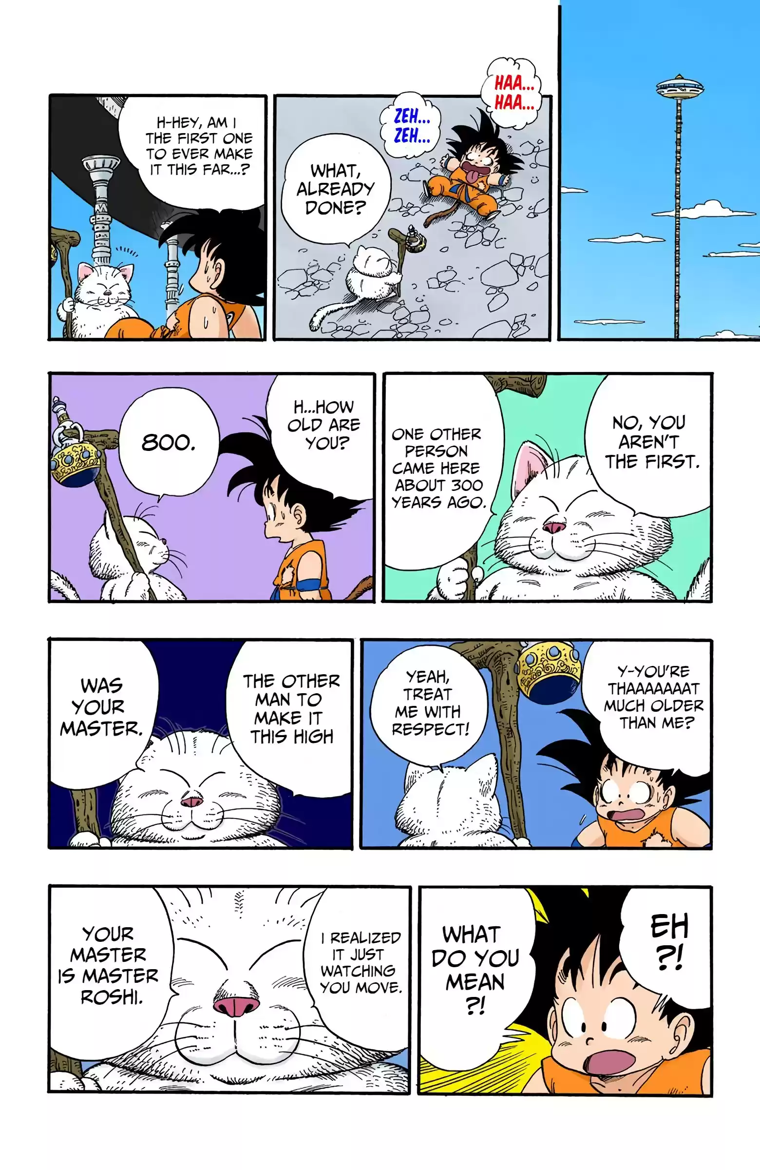 Dragon Ball - Full Color Edition Vol.7 Chapter 88: The Sage Of Korin Tower